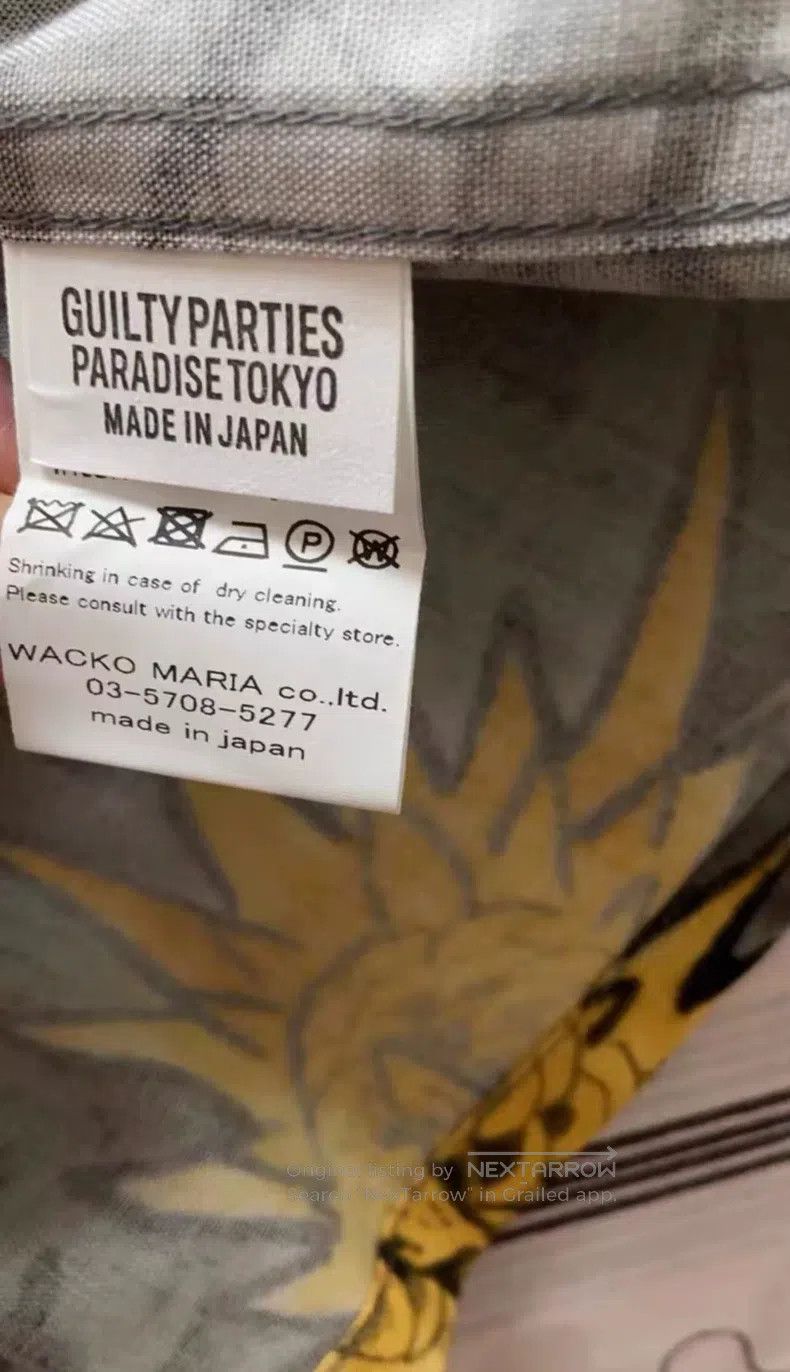 Wacko Maria Wacko Maria Hawaiian shirt Size US M / EU 48-50 / 2 - 4 Thumbnail