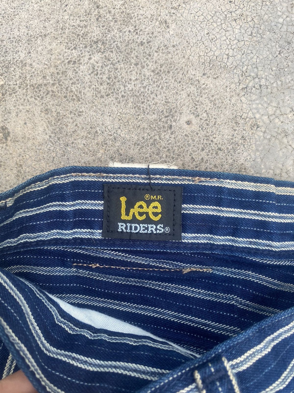 Lee × Vintage Vintage Flare Jeans Lee Hikory Sanforized Shrunk Size US 30 / EU 46 - 13 Thumbnail