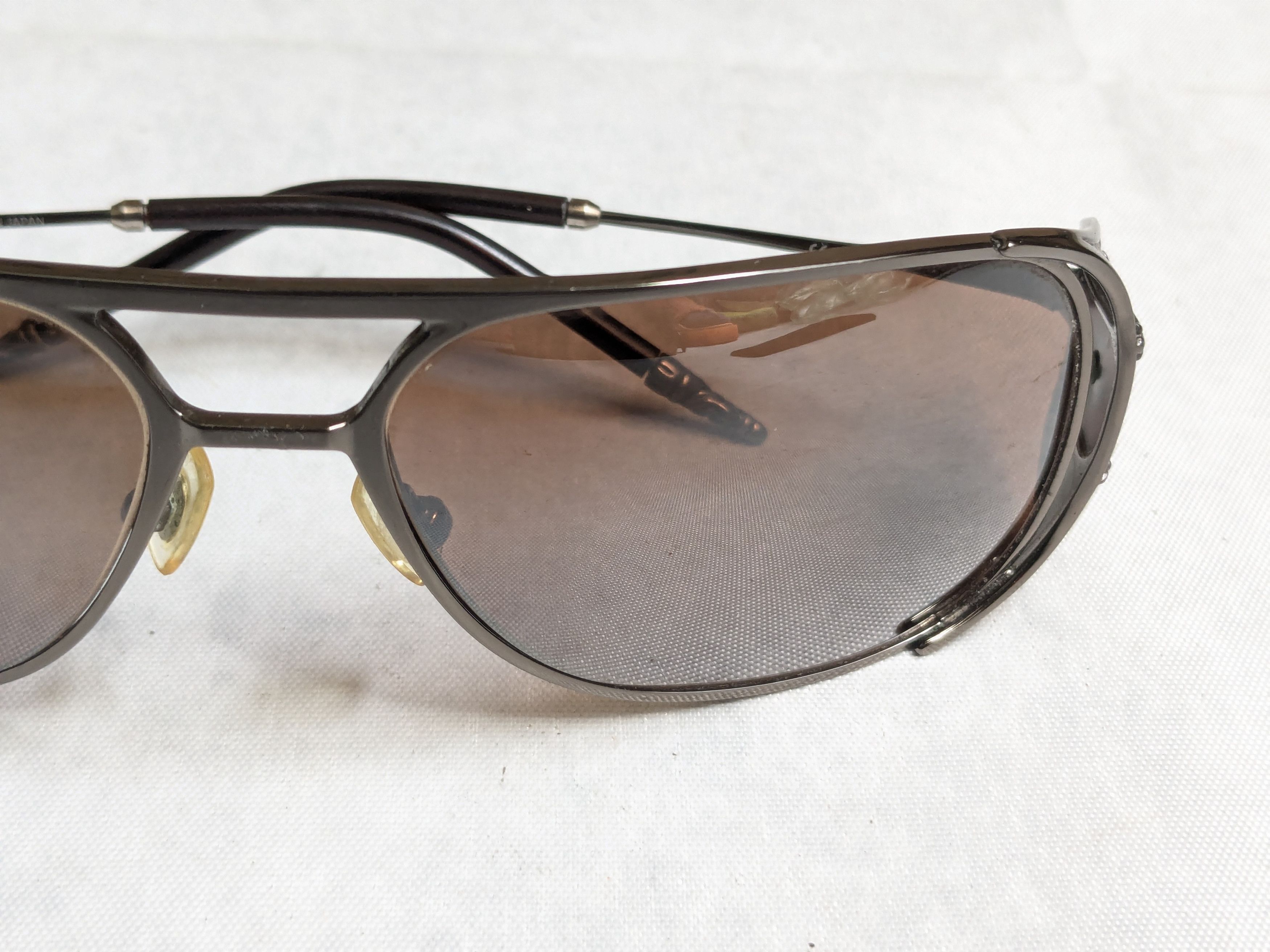 Chrome Hearts Chrome Hearts Sunglasses Jones Brown Aviator Cross Size ONE SIZE - 13 Thumbnail