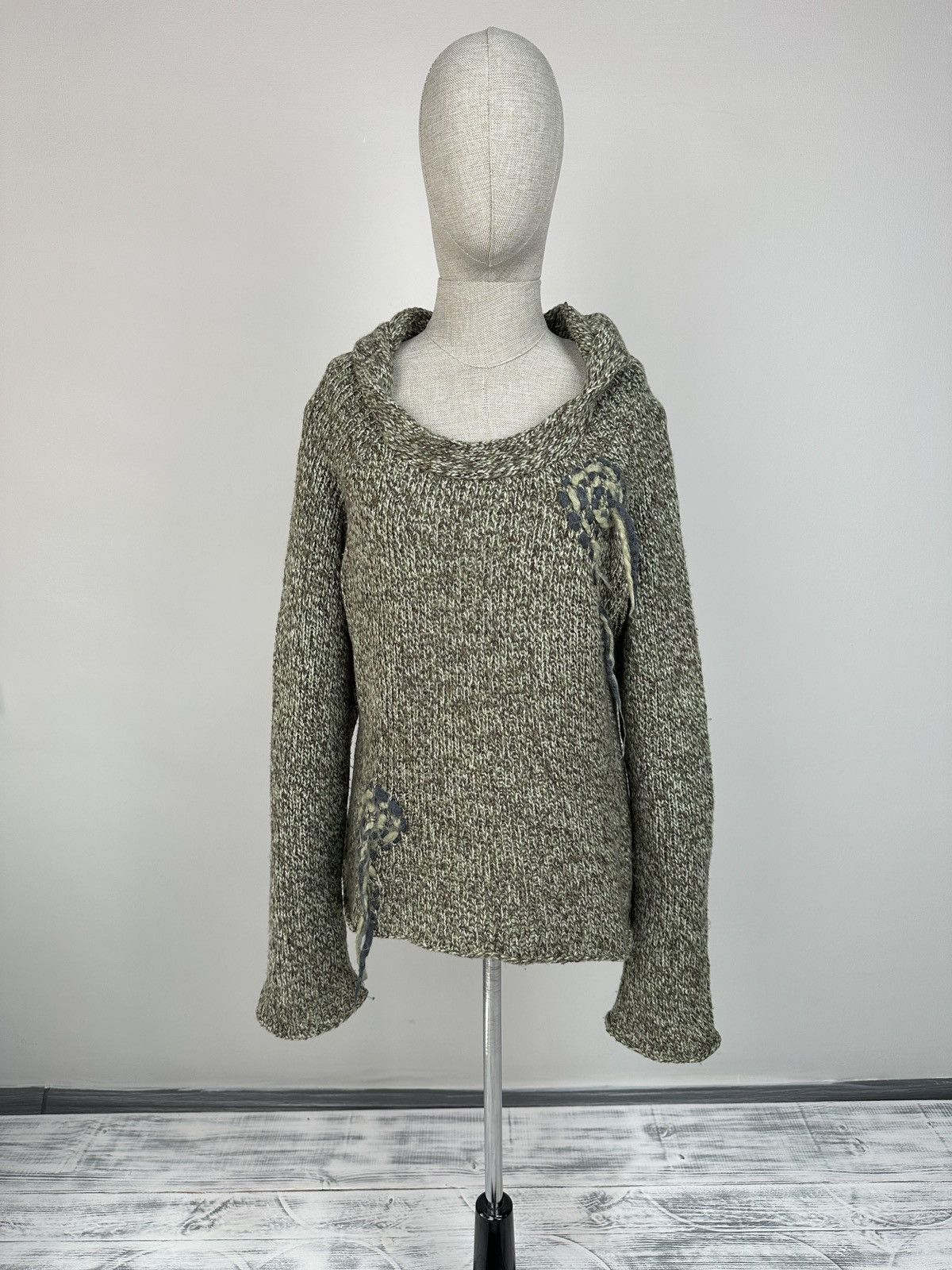 Other HINDAHL & SKUDELNY Avant Garde Grunge Chunky Sweater size S Size S / US 4 / IT 40 - 1 Thumbnail