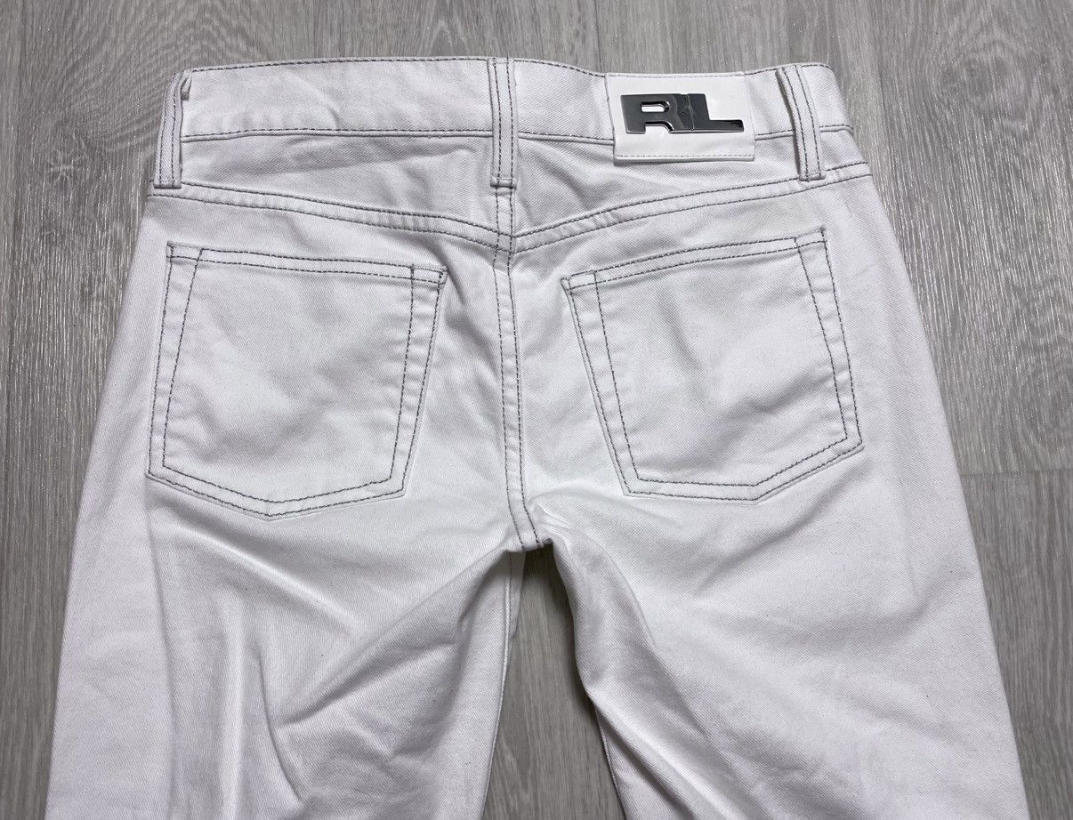 Ralph Lauren Black Label Womens Ralph Lauren 380 Black Label White Flared Jeans Denim Size 27" / US 4 / IT 40 - 19 Thumbnail