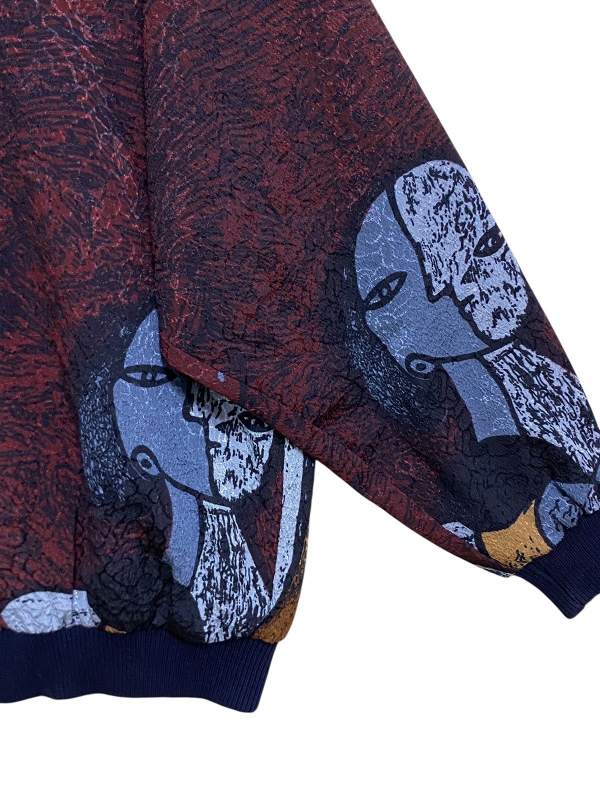 Vintage Rare Design Vintage Brand Art Picasso Fullprint Jacket 1990s Size US XL / EU 56 / 4 - 7 Thumbnail