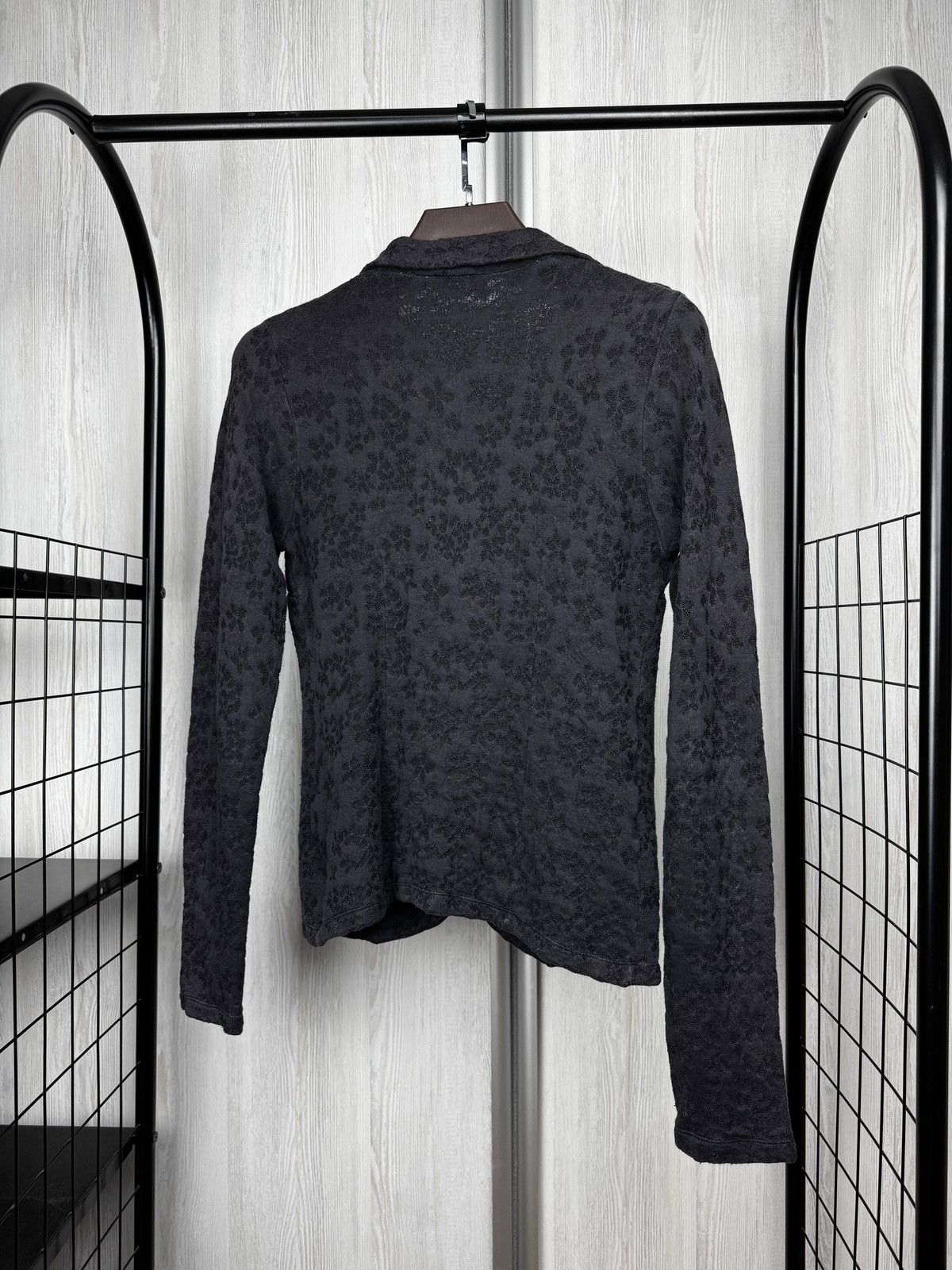 Transit Transit Par Such black avant garde linen blend Blazer Size XS / US 0-2 / IT 36-38 - 9 Thumbnail