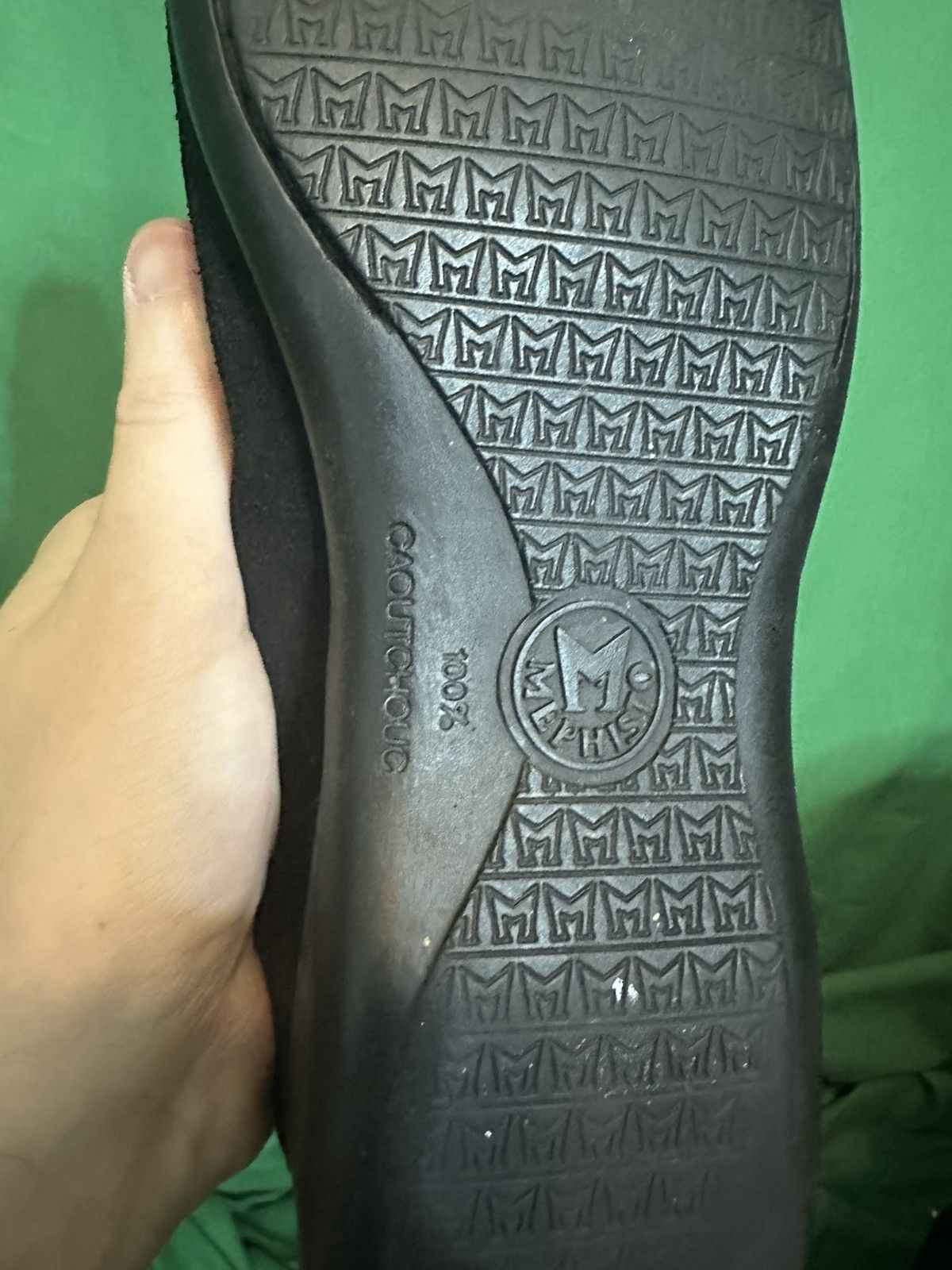 Mephisto Black suede square toe loafers with leather straps Size US 8 / EU 41 - 8 Thumbnail