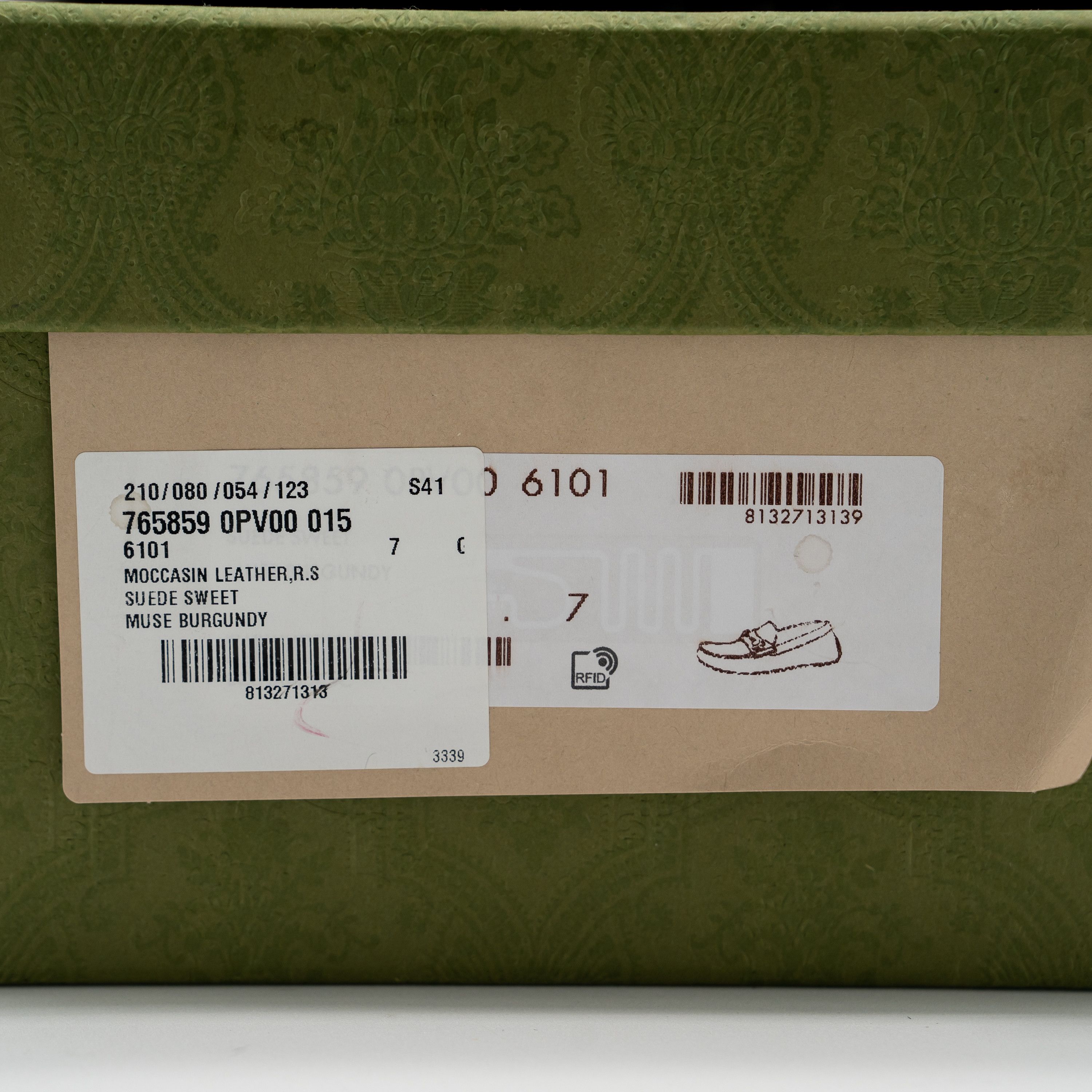Gucci 7G 7.5 US Gucci Burgundy Red Suede Loafers Driver Horsebit Size US 7.5 / EU 40-41 - 12 Thumbnail
