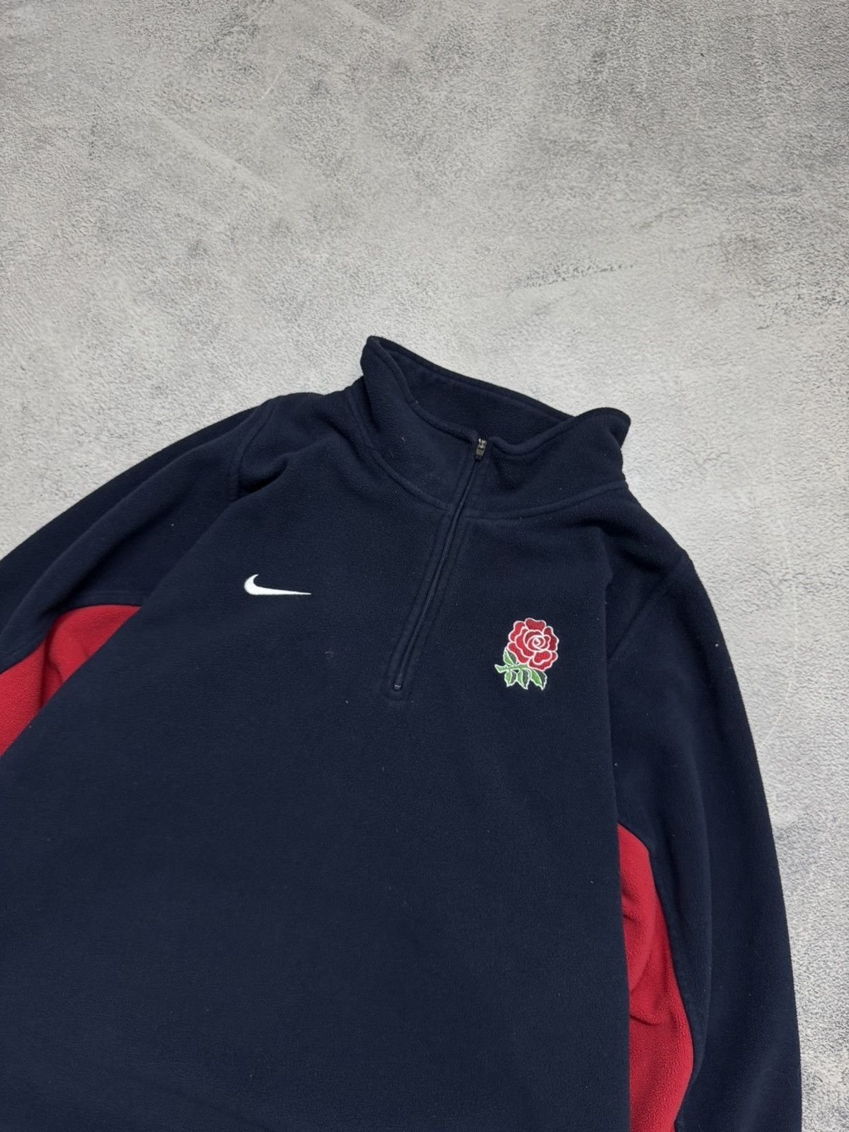 Nike Y2K Vintage Y2k Nike swoosh team rose England sweatshirt Size US XXL / EU 58 / 5 - 2 Thumbnail