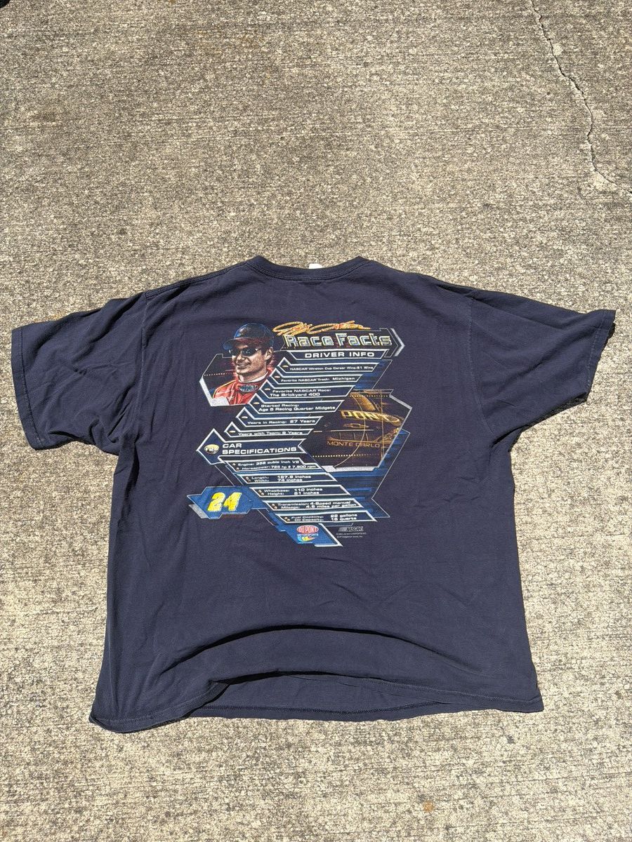 Vintage Jeff Gordon Nascar Tee Size US XXL / EU 58 / 5 - 2 Thumbnail