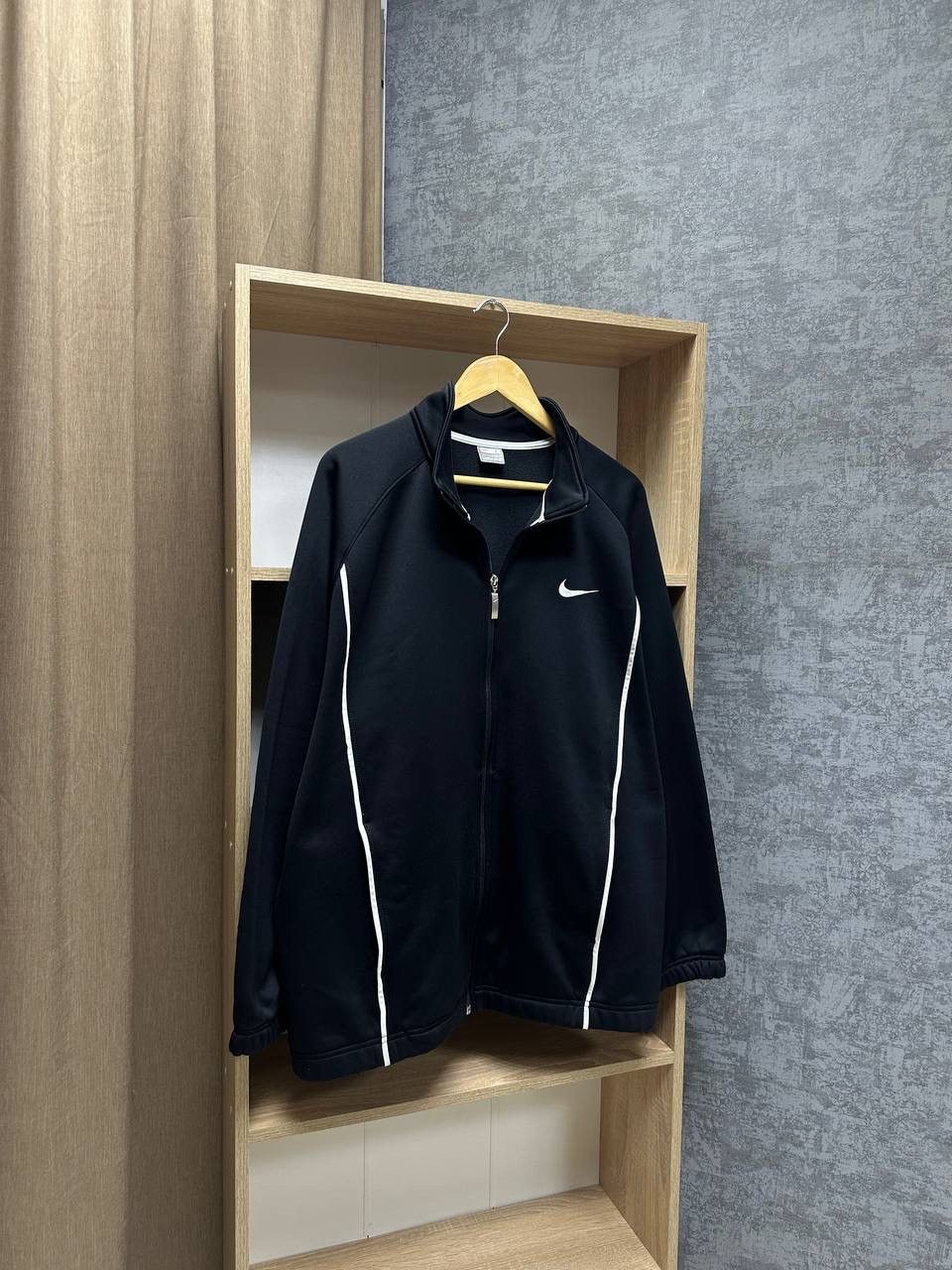 Nike × Nike ACG × Vintage Vintage Nike Black Full Zip Hoodie Size US L / EU 52-54 / 3 - 7 Thumbnail
