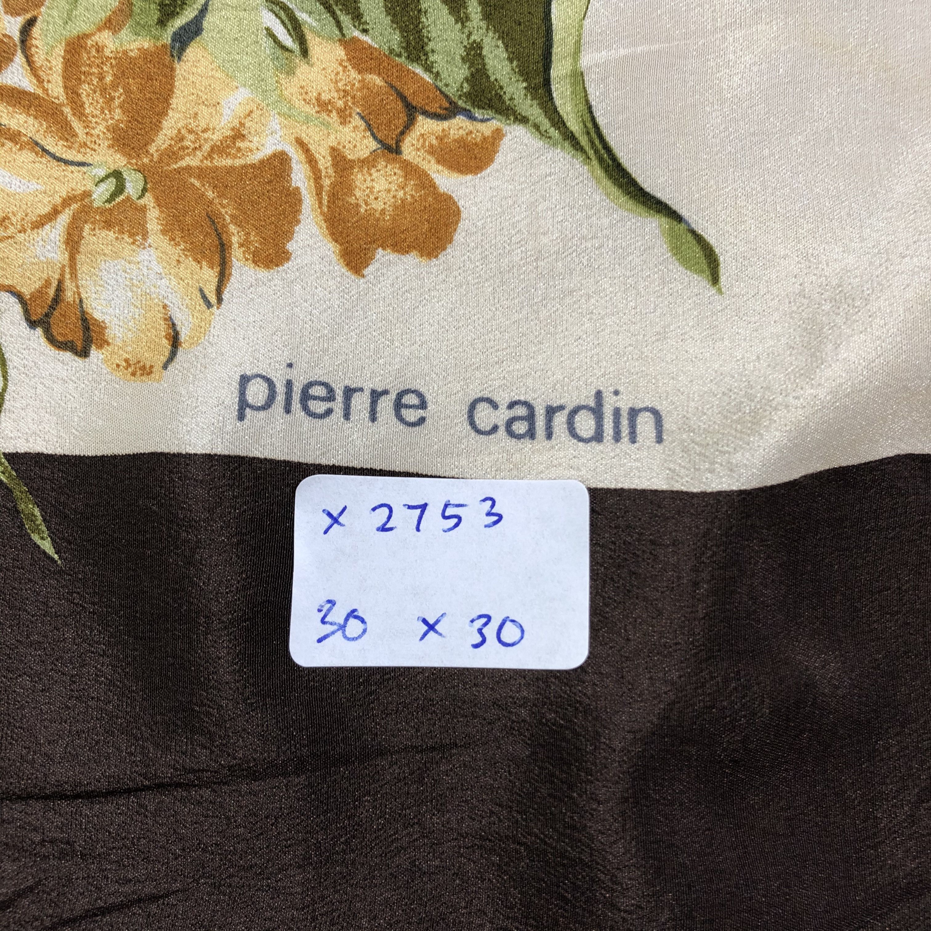 Pierre Cardin × Vintage Vintage Pierre Cardin Silk Scarf Size ONE SIZE - 7 Thumbnail