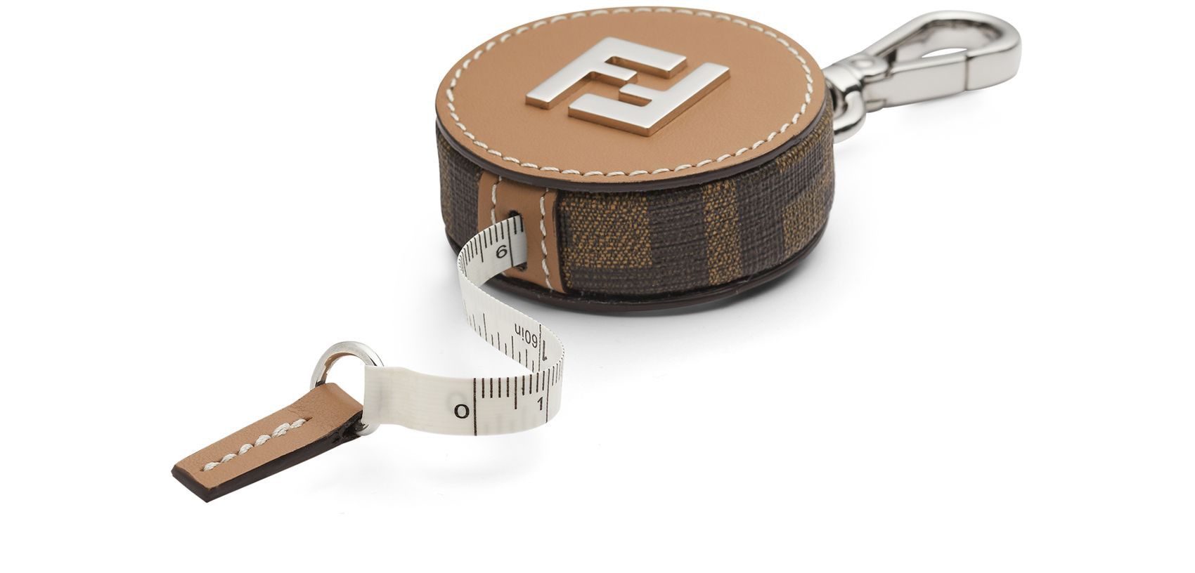 Fendi o1s1wg111224 Size: OS / Key Ring in Camel Size ONE SIZE - 2 Thumbnail