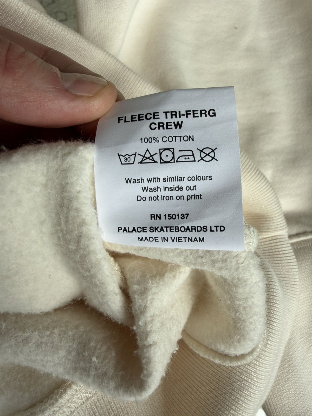 Palace Fleece Triferg Crew Size US L / EU 52-54 / 3 - 6 Thumbnail