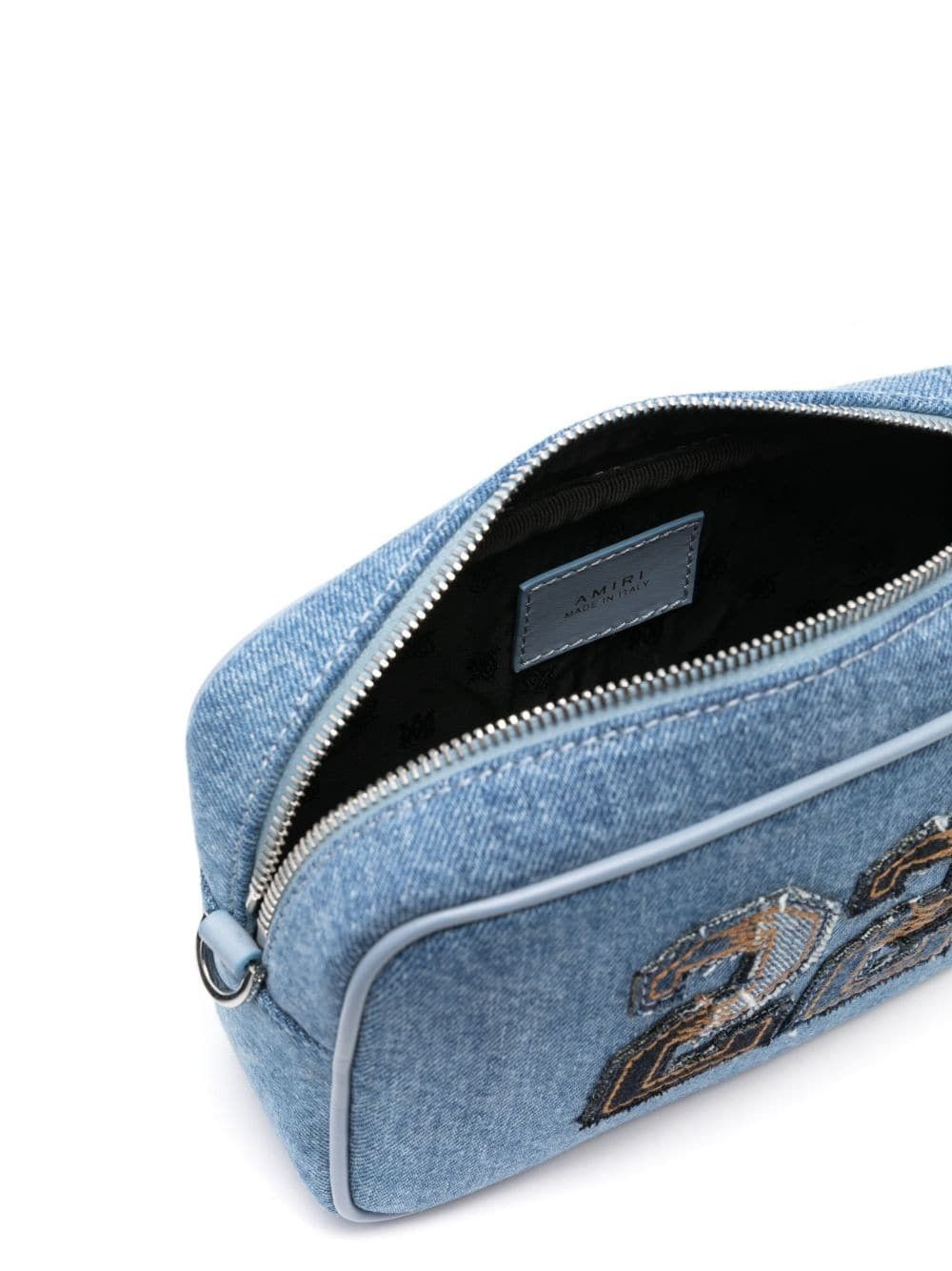 Amiri o1s1wg110825 Size: OS / 22 Repair Messenger Bag in Blue Size ONE SIZE - 5 Thumbnail