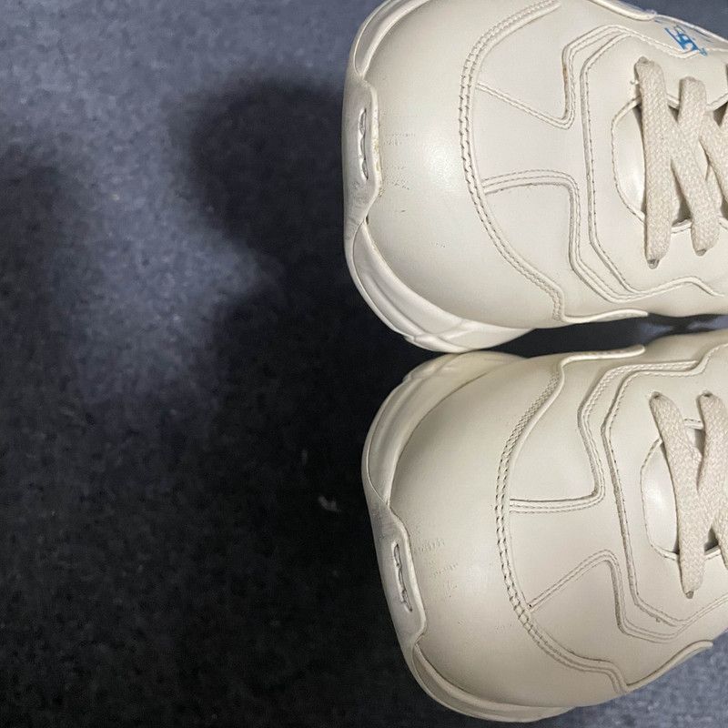Gucci Gucci Rhyton Low-top Dad Sneakers with Logo Print - Size US 8 / EU 41 - 9 Thumbnail