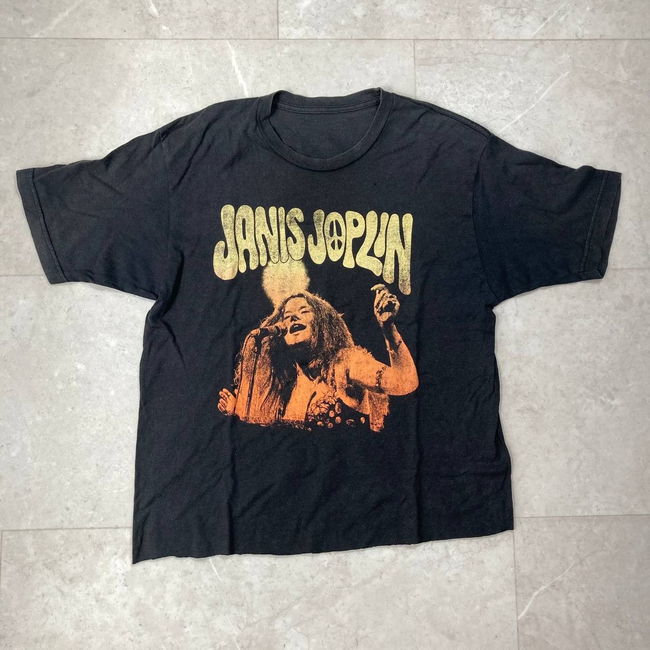 Band Tees Vintage Janis Joplin Blues Rock Band Cropped Tee Size US M / EU 48-50 / 2 - 1 Thumbnail