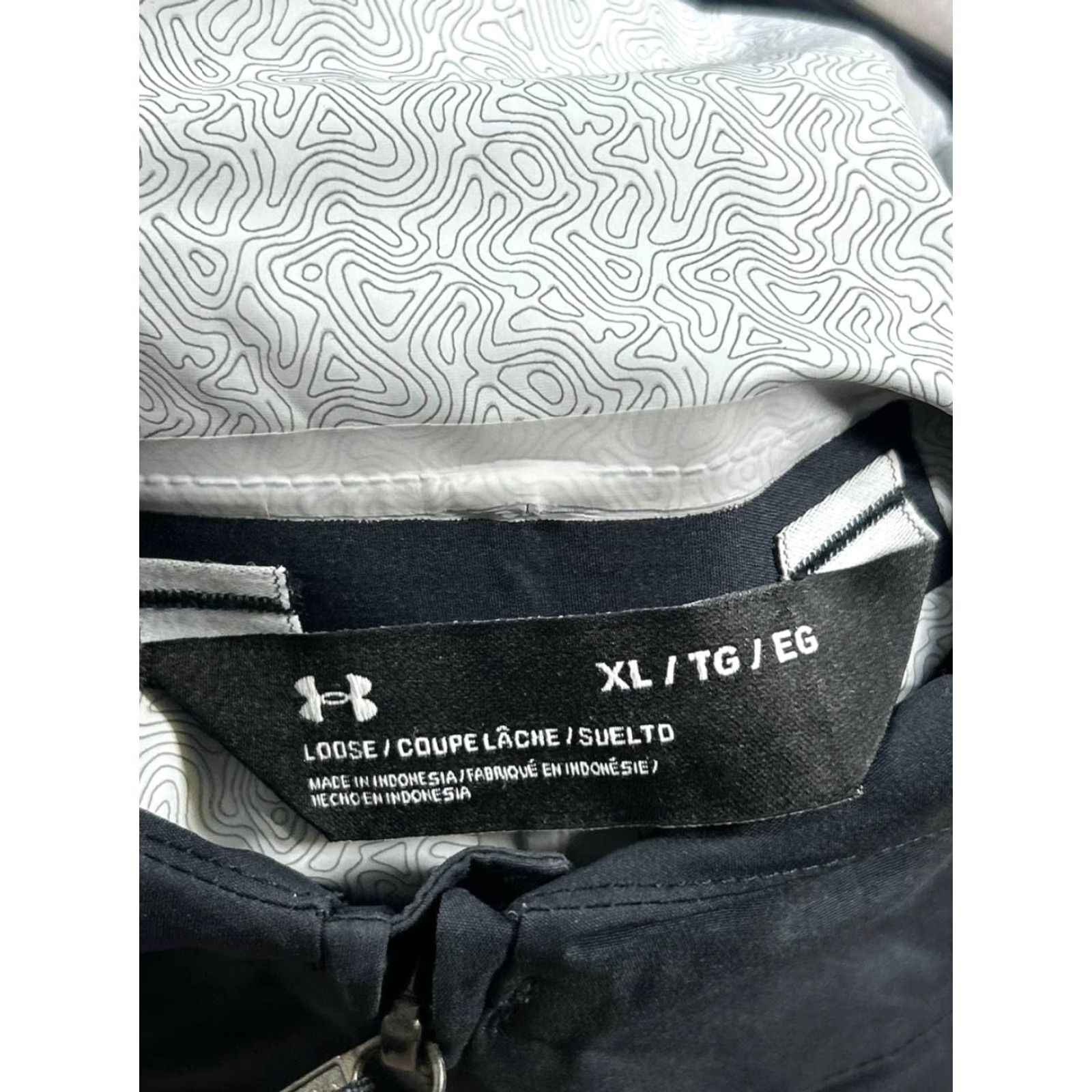 Under Armour Under Armour Jacket Mens XL Black Full Zip Size US XL / EU 56 / 4 - 4 Thumbnail