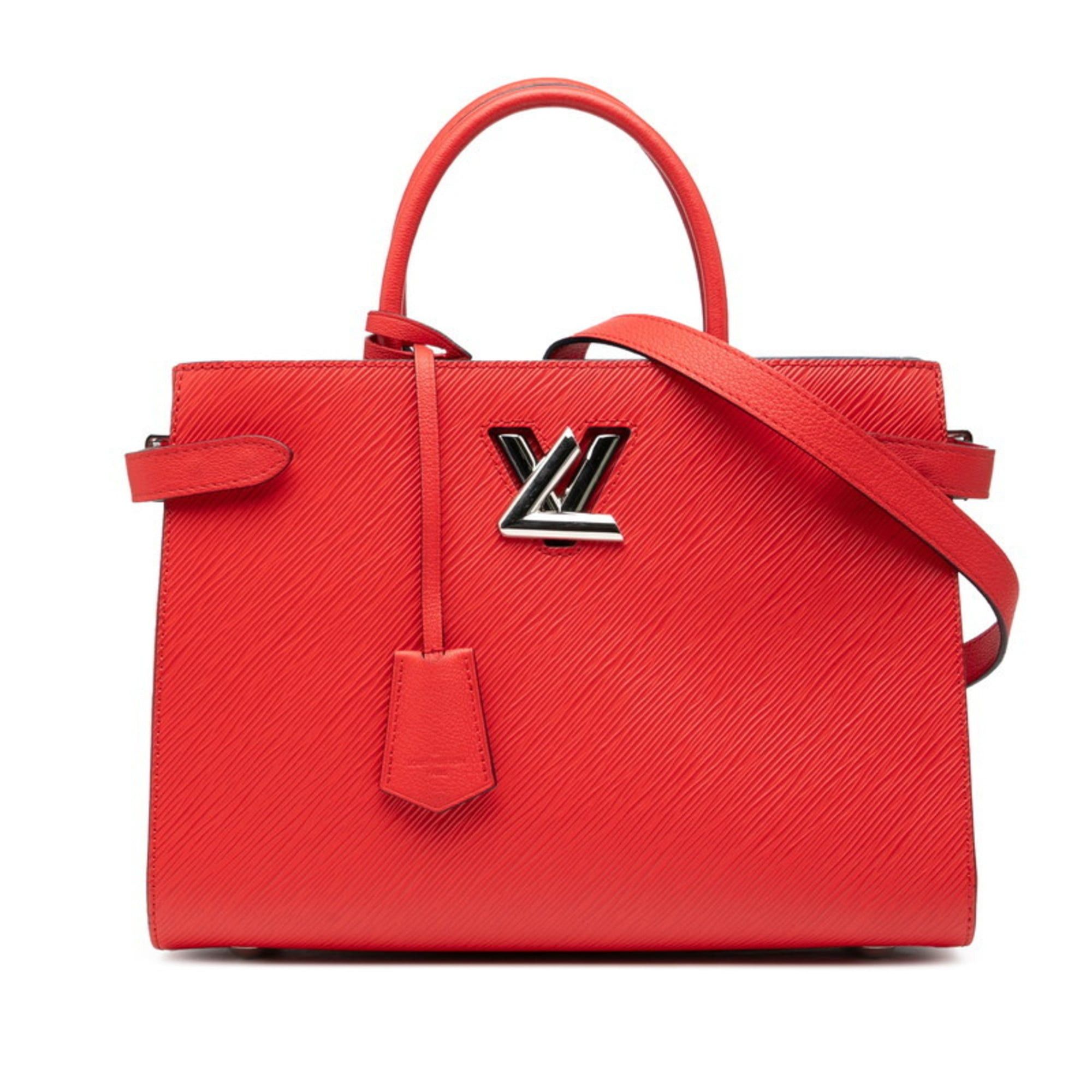 Louis Vuitton Epi Twist Tote Bag/Shoulder Bag 2-Way M54811 Coquelicot Red/Navy Leather Women's LOUIS VUITTON