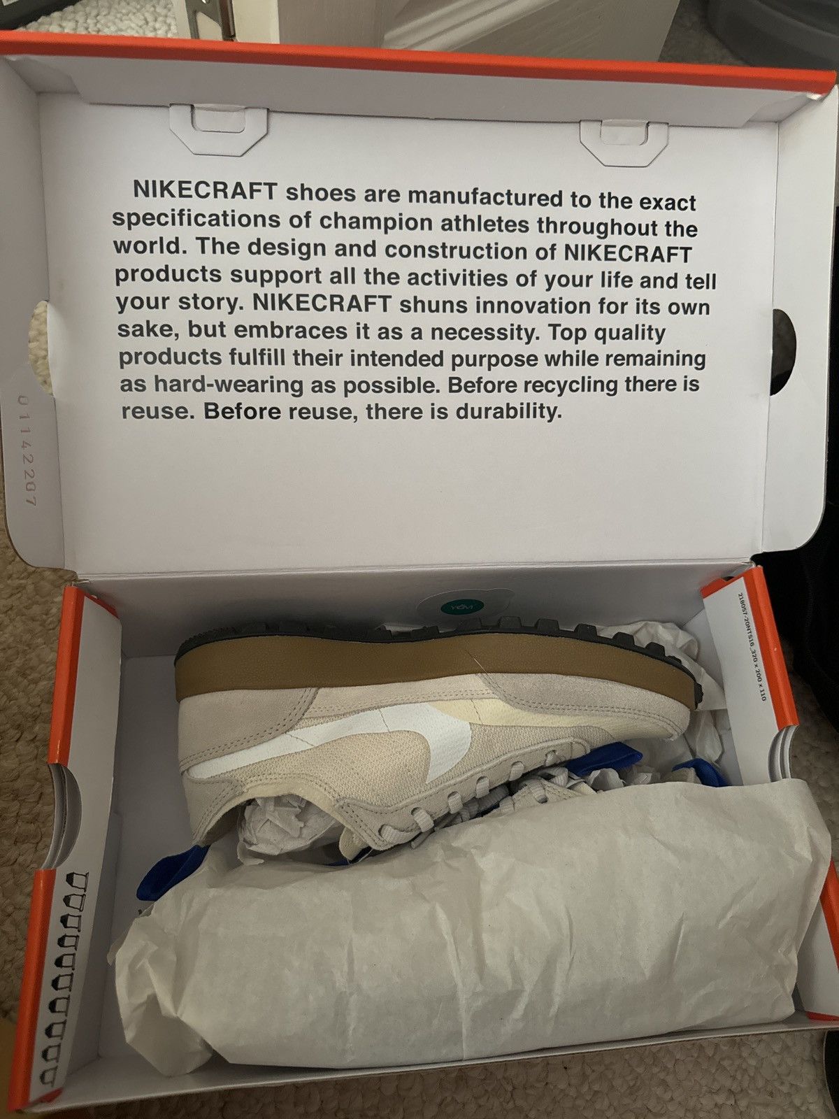 Tom Sachs Tom Sachs x NikeCraft General Purpose Shoe 'Studio' Size US 6 / EU 39 - 5 Thumbnail