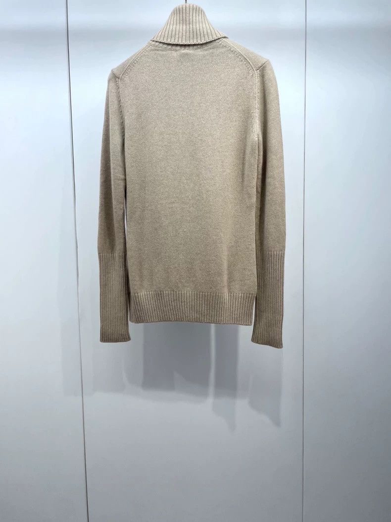 Loro Piana LORO PIANA Mihu color high collar knit cashmere sweater Size XL / US 12-14 / IT 48-50 - 2 Thumbnail