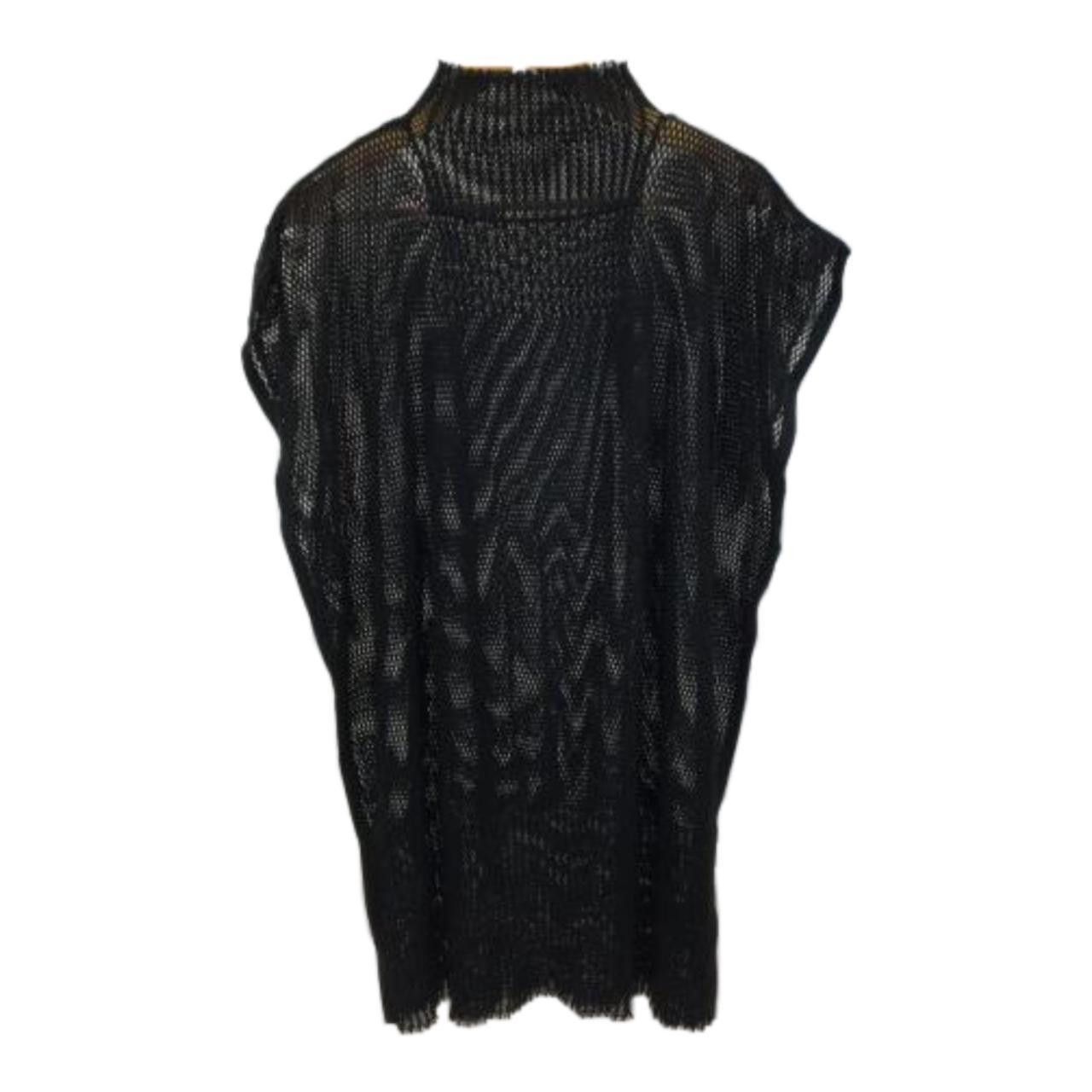 Issey Miyake Issey Miyake Power Net Mesh Turtleneck SS Tunic Size S / US 4 / IT 40 - 2 Thumbnail