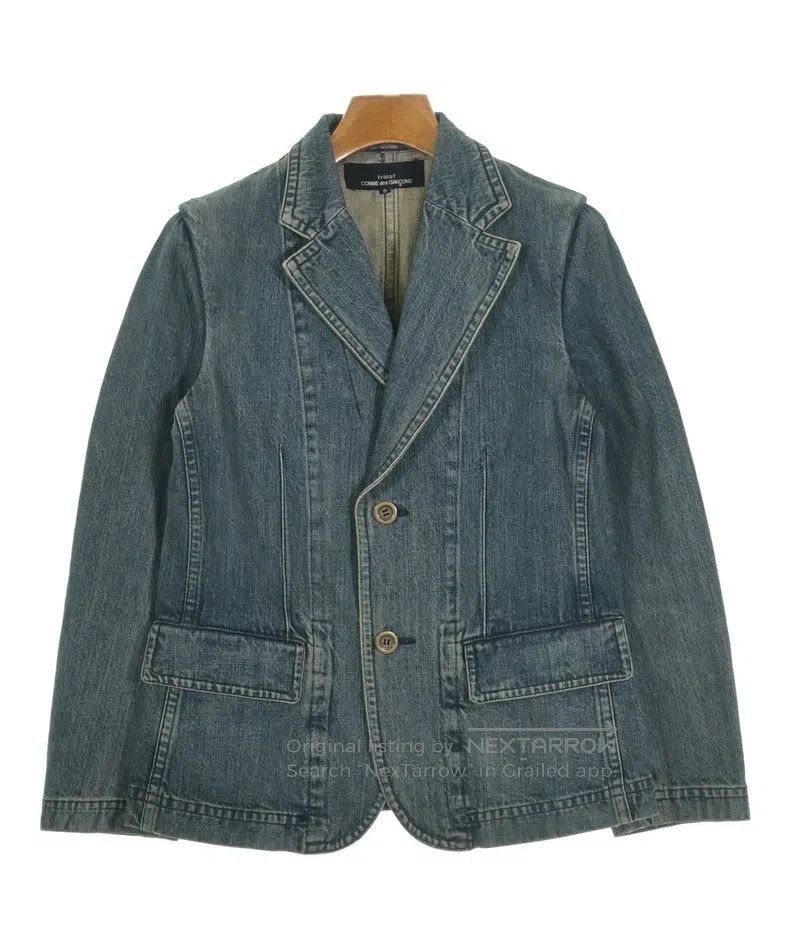 Comme des Garcons Comme Des Garcons Vintage Denim Jacket Size S / US 4 / IT 40 - 1 Thumbnail