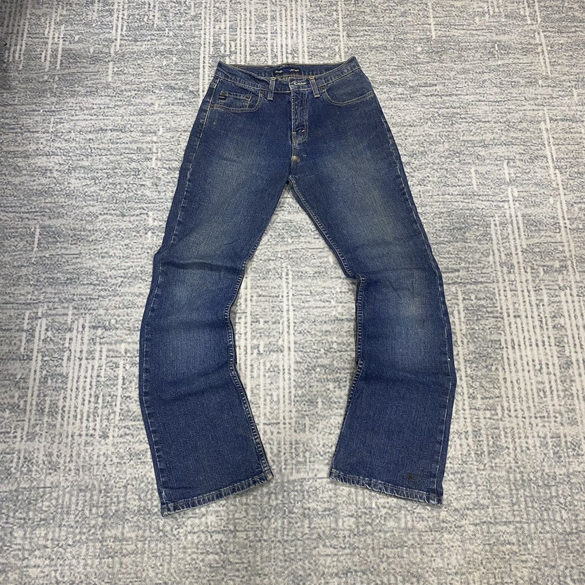 Hysteric Glamour × Japanese Brand × Le Grande Bleu (L.G.B.) Flare☠️Ikeda Jeans Mid Wash Bootcut Punk 90s Size 26" / US 2 / IT 38 - 2 Thumbnail