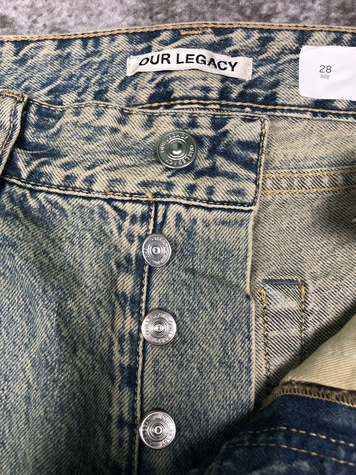 Our Legacy Our Legacy Denim Pants Size US 30 / EU 46 - 4 Thumbnail