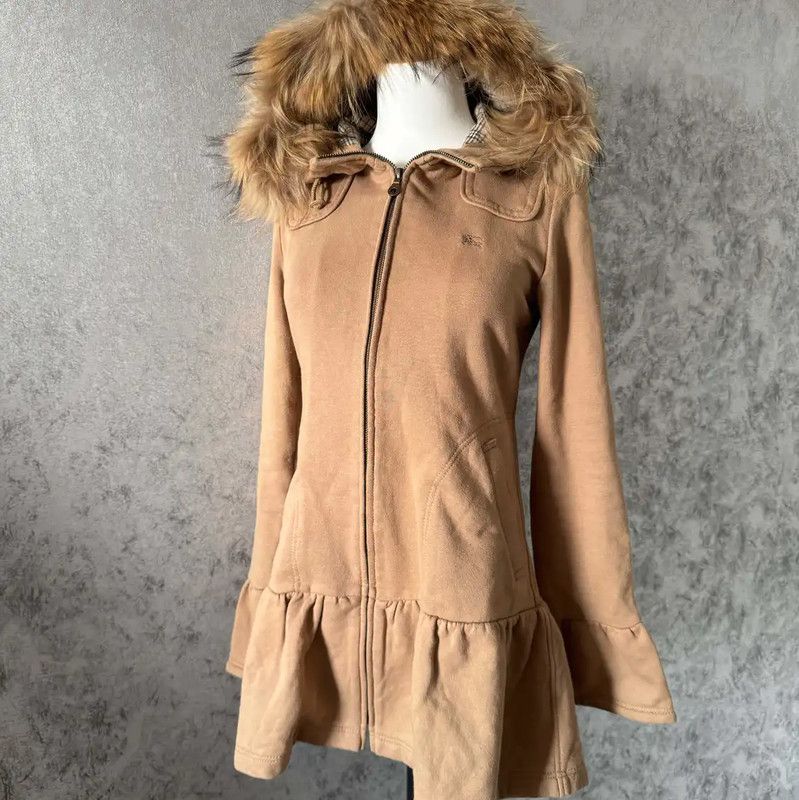 Burberry Burberry Khaki Long Sleeve Cotton Hoodie Size M / US 6-8 / IT 42-44 - 1 Thumbnail