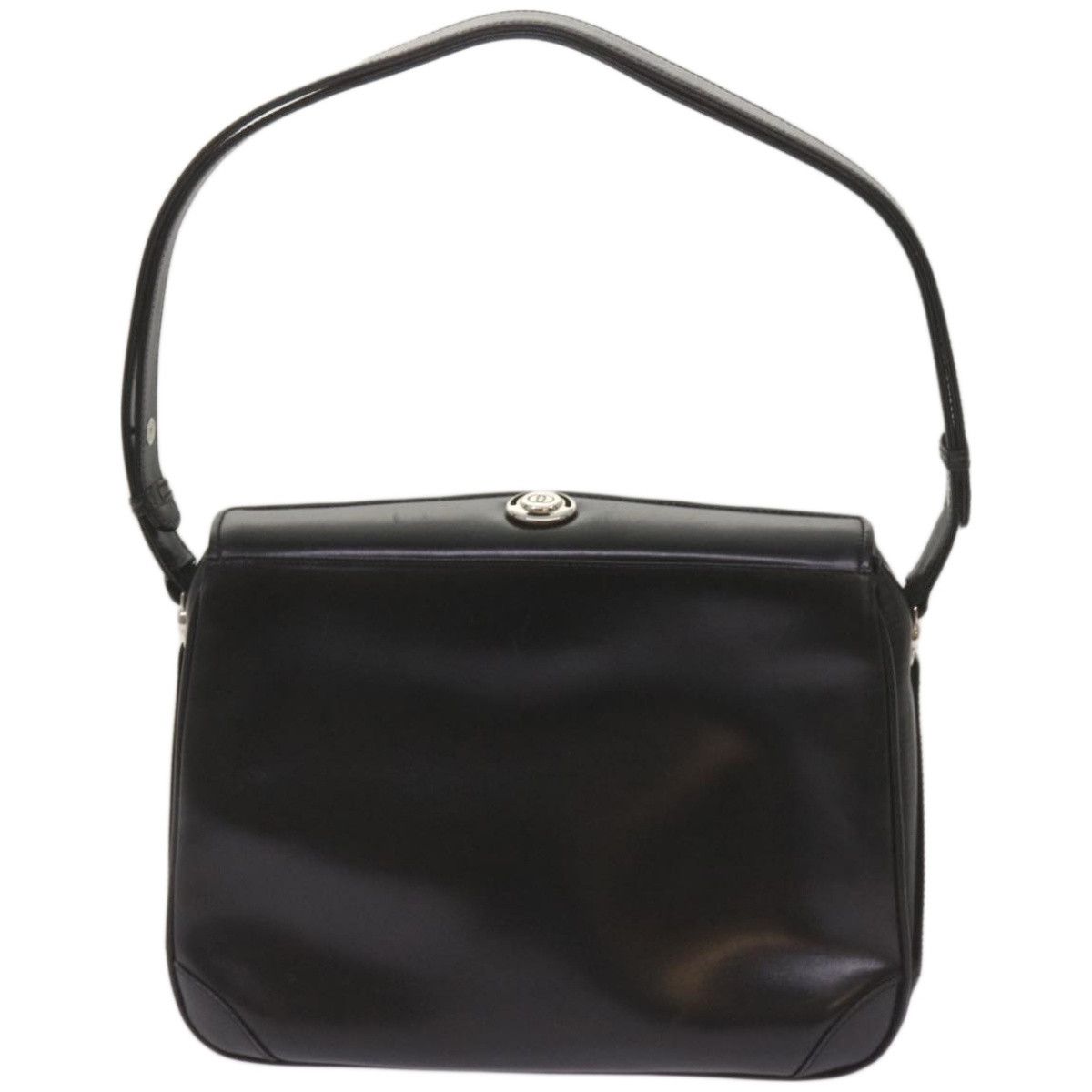Gucci Interlocking G Black Leather Shoulder Bag (Pre-Owned) Size ONE SIZE - 1 Thumbnail