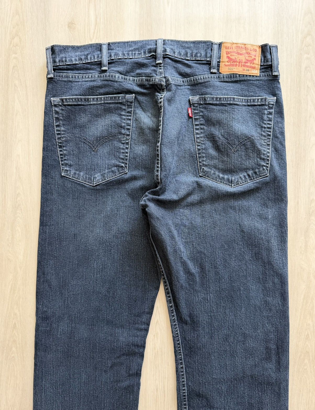 Vintage Vintage Y2K 505 Straight Leg Sz 36x34 *36x33 2015 Size US 36 / EU 52 - 2 Thumbnail