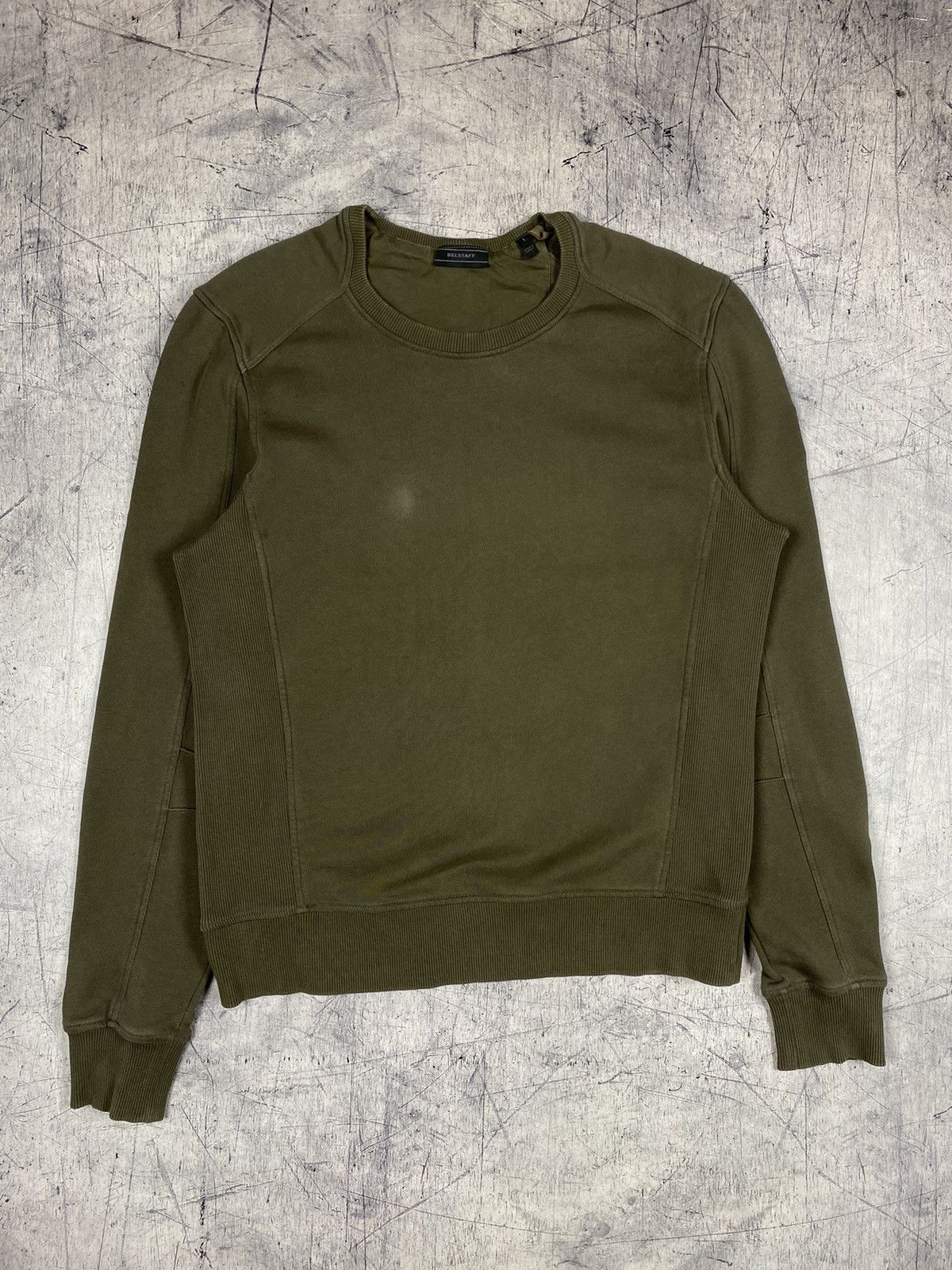 Belstaff Vintage Belstaff England Patch Lebel Designer Sweatshirt Size US L / EU 52-54 / 3 - 4 Thumbnail