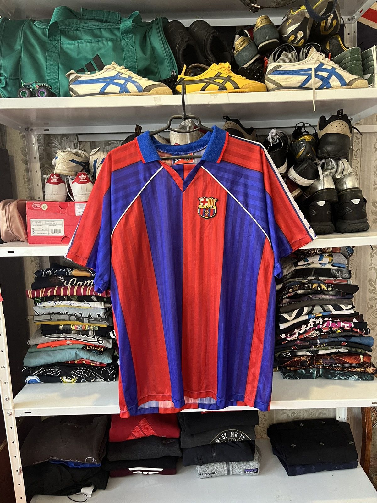 Vintage FC BARCELONA Vintage Romario #10 Football Soccer Jersey Size US L / EU 52-54 / 3 - 1 Thumbnail