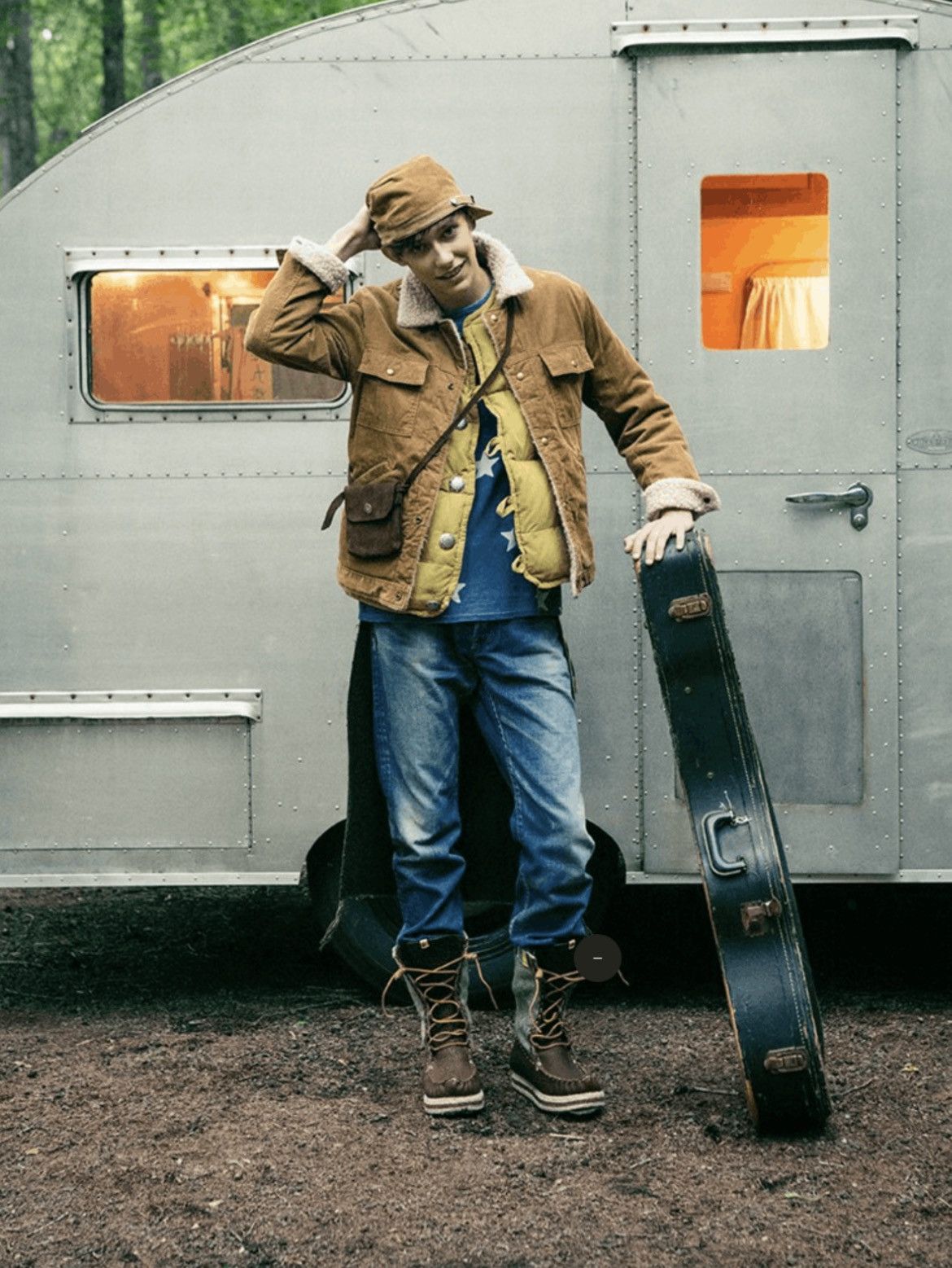 Visvim VISVIM 14AW CARAVAN JKT (CORDUROY) Boa Jacket-Brown Size US M / EU 48-50 / 2 - 8 Thumbnail