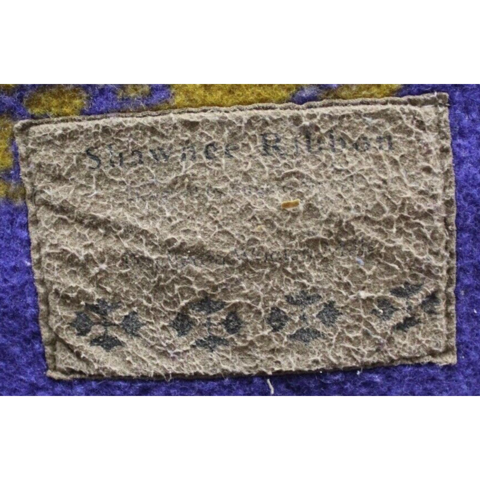 Pendleton Pendleton Woll Mills Wool Blanket Shawnee Ribbon Pat. 65X75 Size ONE SIZE - 5 Thumbnail