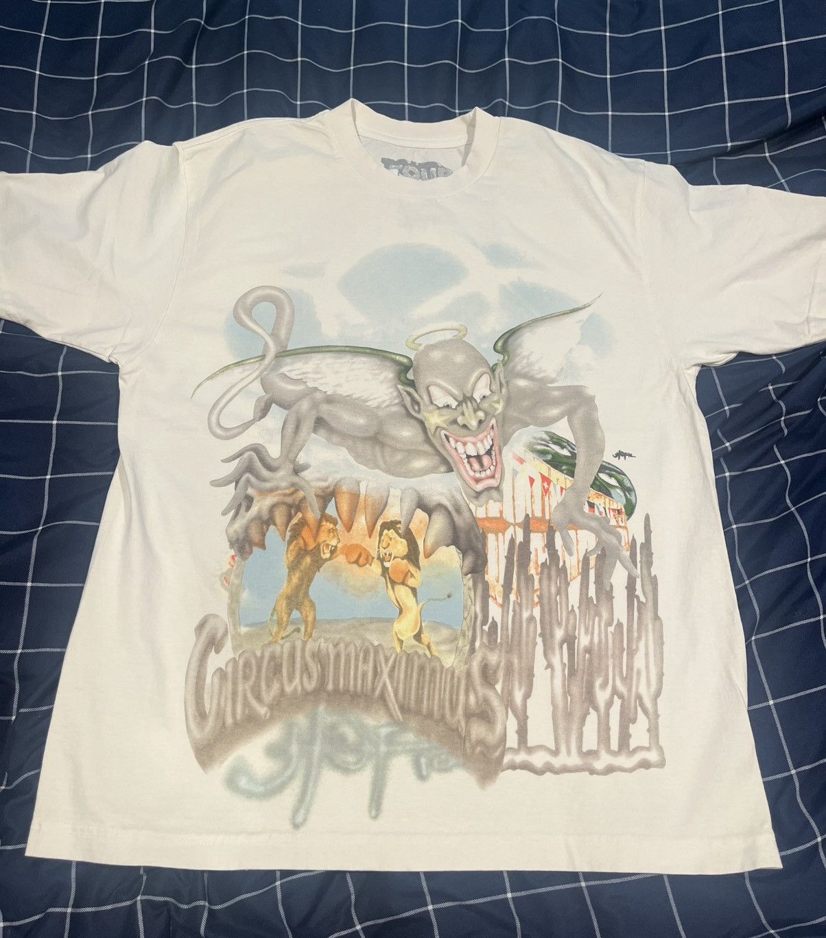 Travis Scott Travis Scott Utopia Circus Maximus World Tour Shirt Merch Size US L / EU 52-54 / 3 - 1 Thumbnail