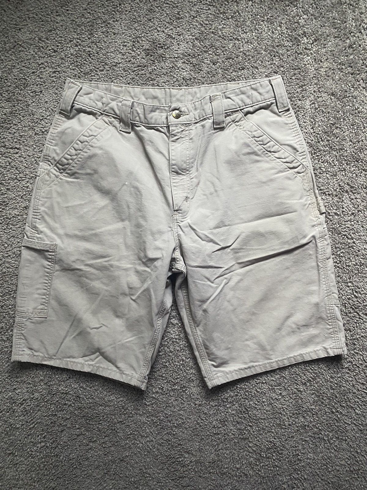 Carhartt × Vintage Vintage Carhartt Shorts Size US 36 / EU 52 - 2 Thumbnail