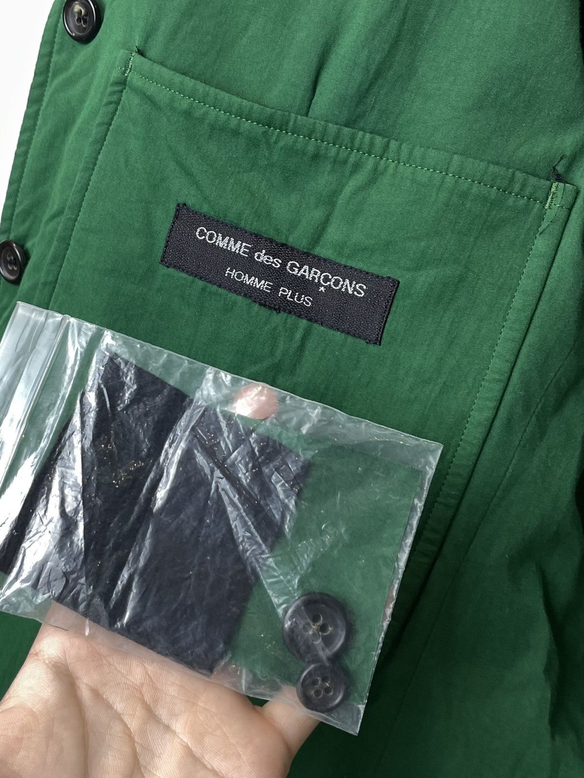 Comme des Garcons Homme Plus AW1987 Comme des Garcons Homme Plus Reversible Hooded Jacket Size US S / EU 44-46 / 1 - 11 Thumbnail