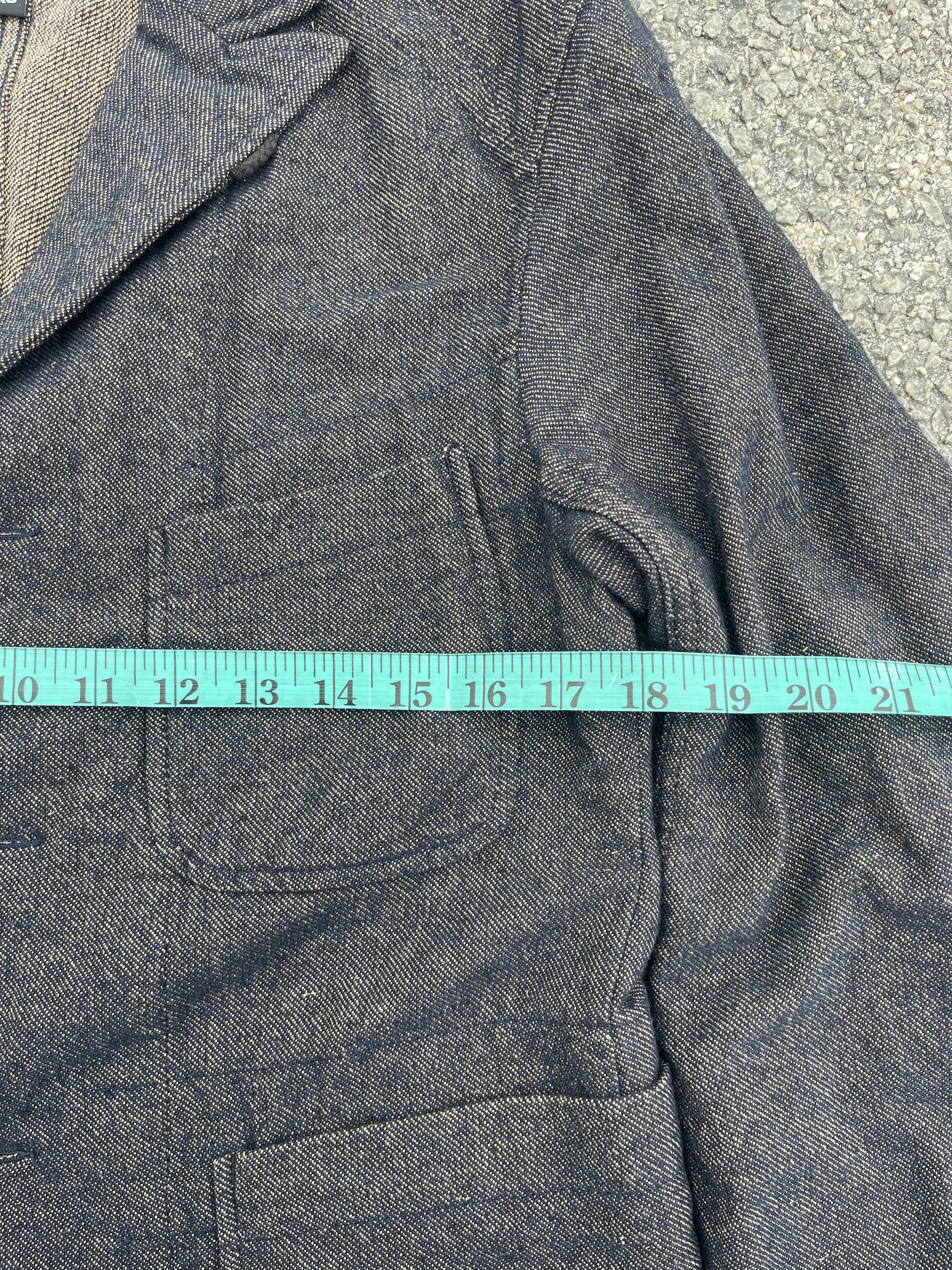 Engineered Garments Wool Denim Rust Shining Chore Blazer Jacket Style sz XS Size US XS / EU 42 / 0 - 7 Thumbnail