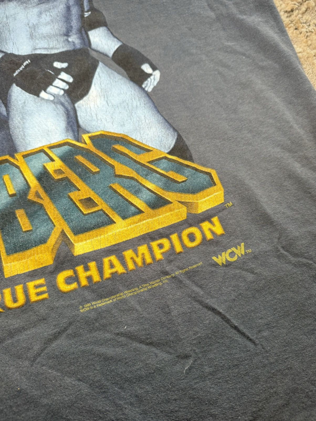 Vintage × WCW/nWo × WWE Rare 90s vintage Bill Goldberg 1999 WCW True Champion Size US XL / EU 56 / 4 - 4 Thumbnail