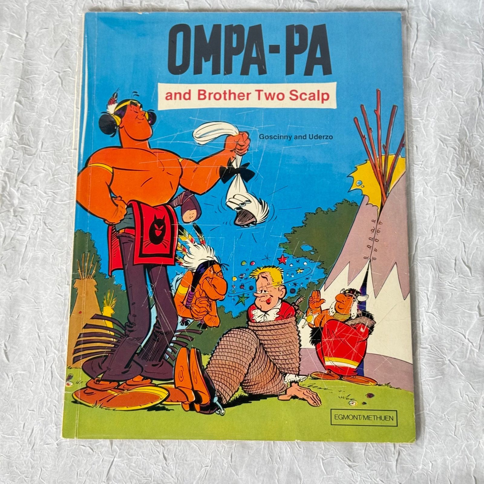 & Other Stories Ompa-Pa and Brother Two Scalp 1977 Goscinny Uderzo Comic 70s Size ONE SIZE - 1 Thumbnail