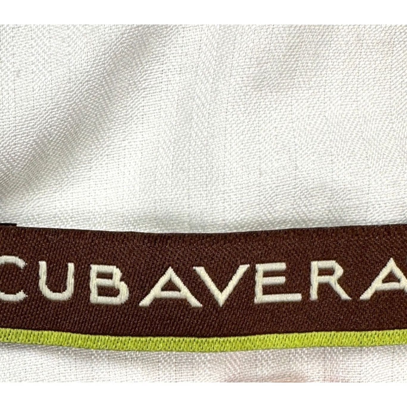 Cubavera Cubavera Mens Linen Blend Shorts 38 Cream Flat Front Cargo Pocket Casual Outdoor Size US 38 / EU 54 - 3 Thumbnail