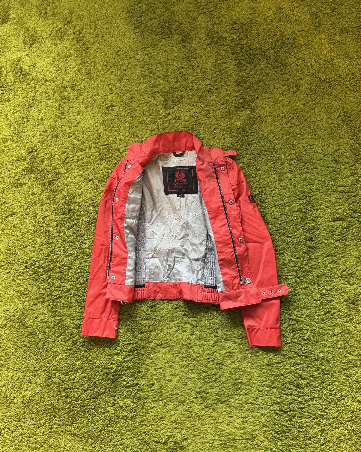 Belstaff × Designer × Vintage Belstaff 1990s vintage nylon biker jacket Size S / US 4 / IT 40 - 2 Thumbnail