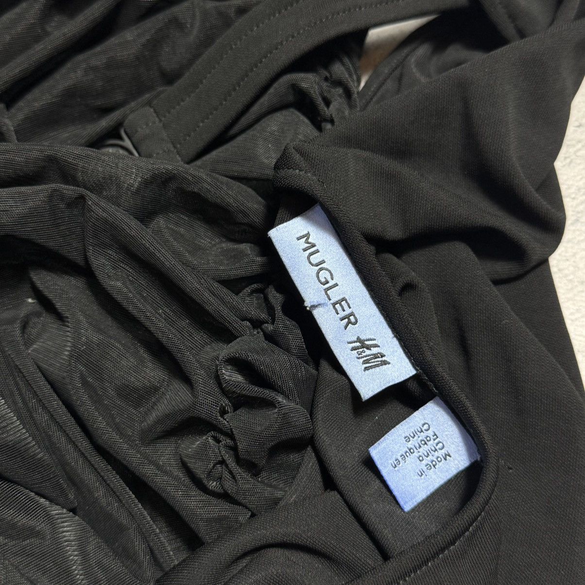 H&M × Mugler Rare Mugler H&M Black Dress Size XS / US 0-2 / IT 36-38 - 8 Thumbnail