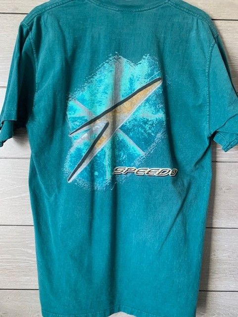 Speedo × Vintage 1998 Retro Speedo Tee Size US L / EU 52-54 / 3 - 1 Thumbnail