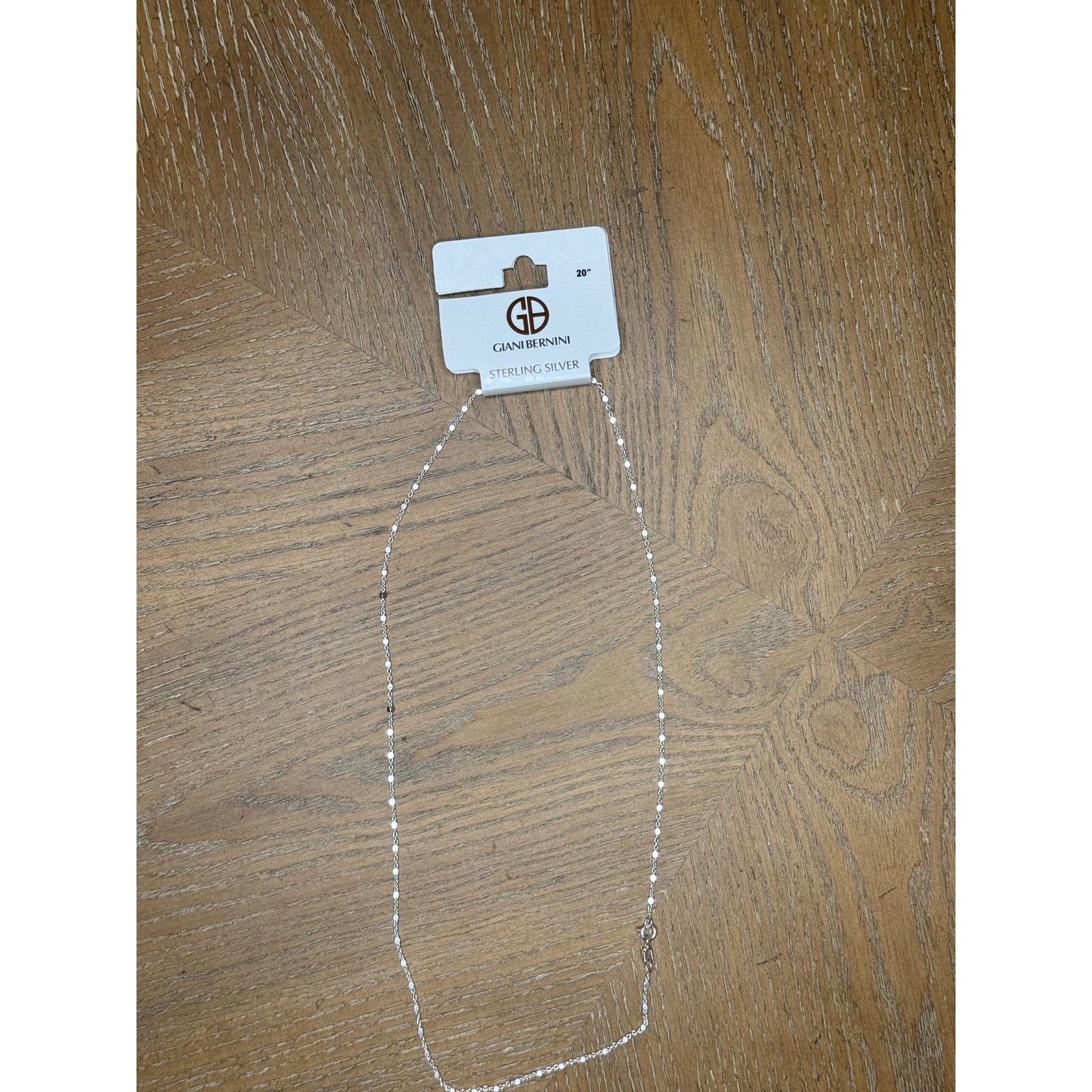 Giani Bernini Giani Bernini Sterling Silver Beaded Chain Necklace 20” Size ONE SIZE - 4 Thumbnail