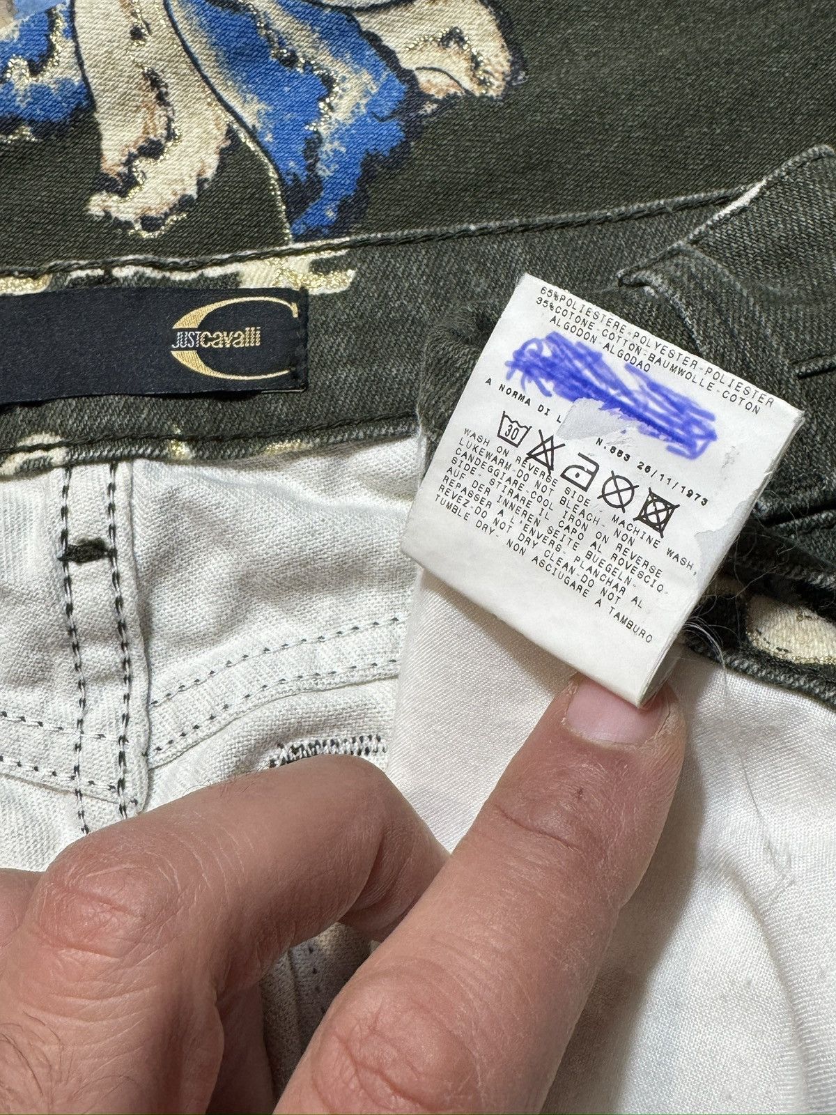 Just Cavalli Oriental Just Cavalli Denim Y2 Size 28" / US 6 / IT 42 - 13 Thumbnail