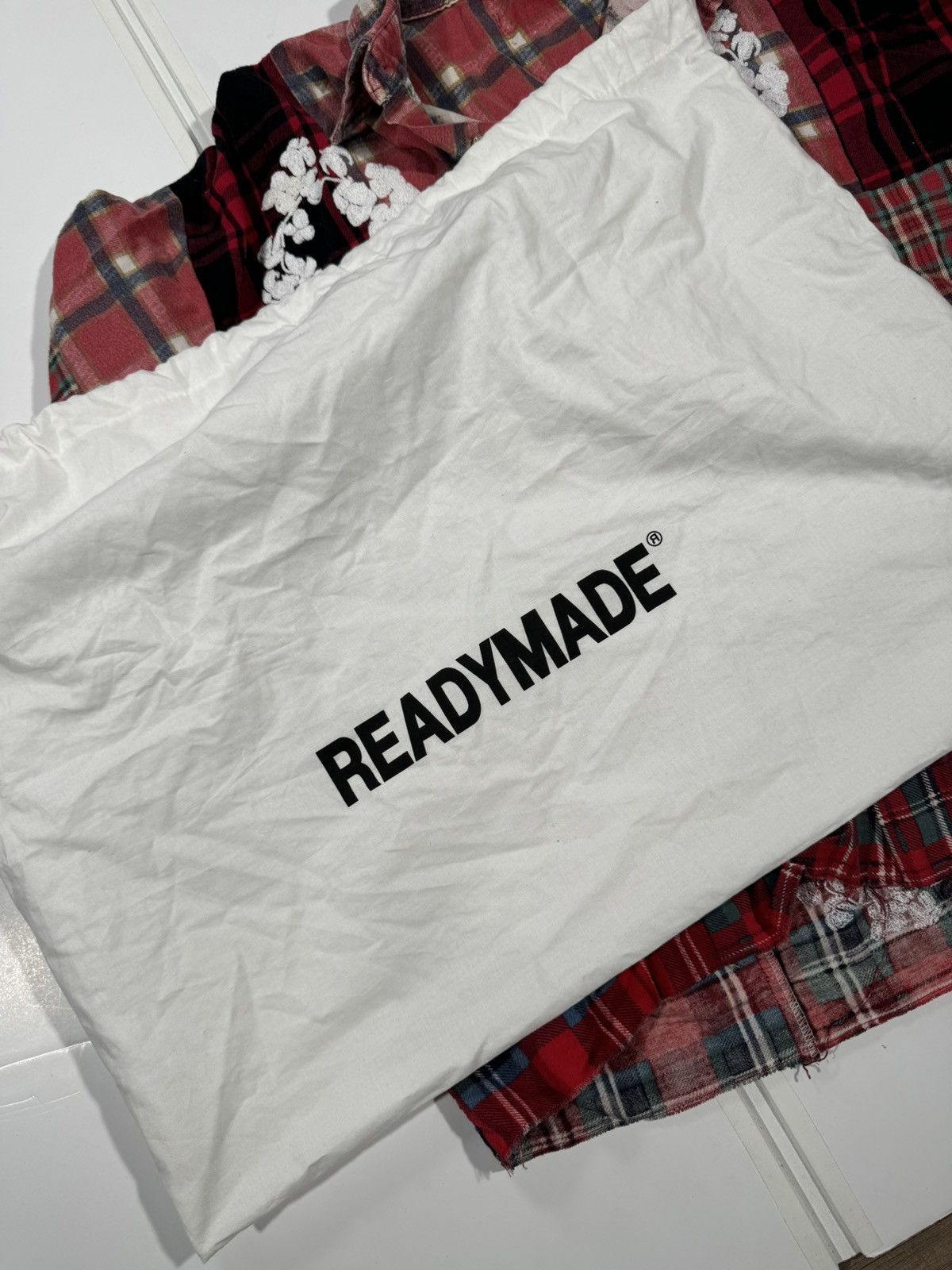 DENIM TEARS × READYMADE Readymade x Denim Tears Check Long Sleeve Shirt Sz XXL Size US XXL / EU 58 / 5 - 11 Thumbnail