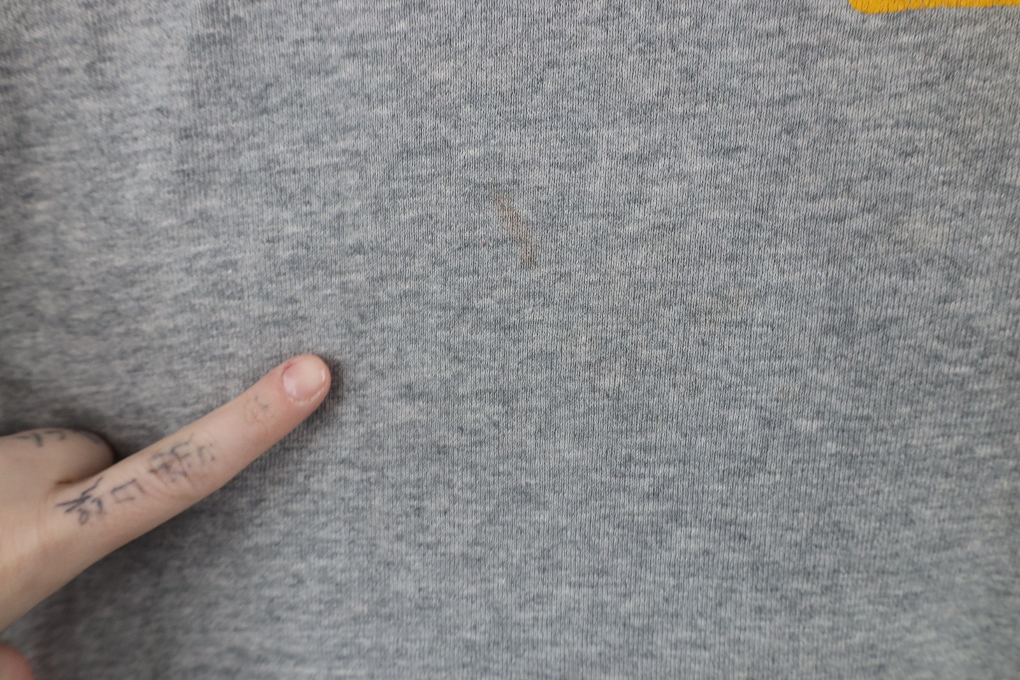Vintage Vintage 90s Spell Out University of Michigan Sweatshirt Gray Size US XL / EU 56 / 4 - 10 Thumbnail