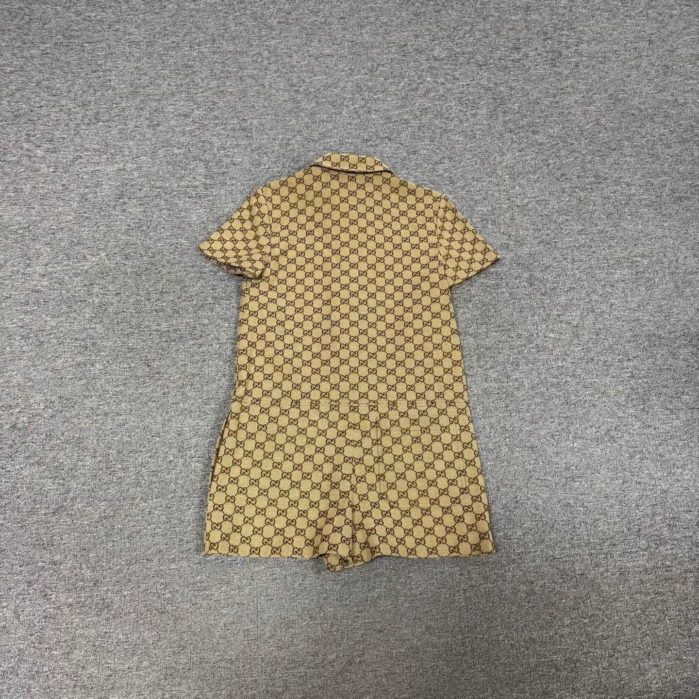 Gucci Gucci Runway Horsebit GG Monogram Jumpsuit 38 99New Size XS / US 0-2 / IT 36-38 - 3 Thumbnail