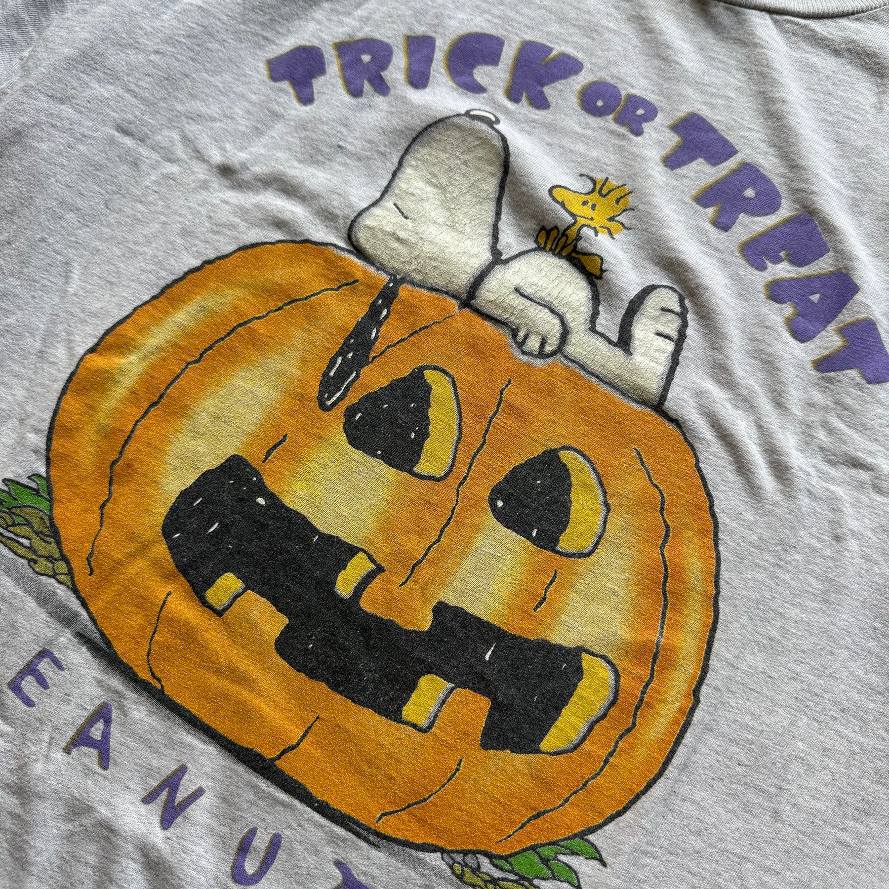 Peanuts 1995 Vintage Peanuts Snoopy Halloween Tee Size US L / EU 52-54 / 3 - 5 Thumbnail