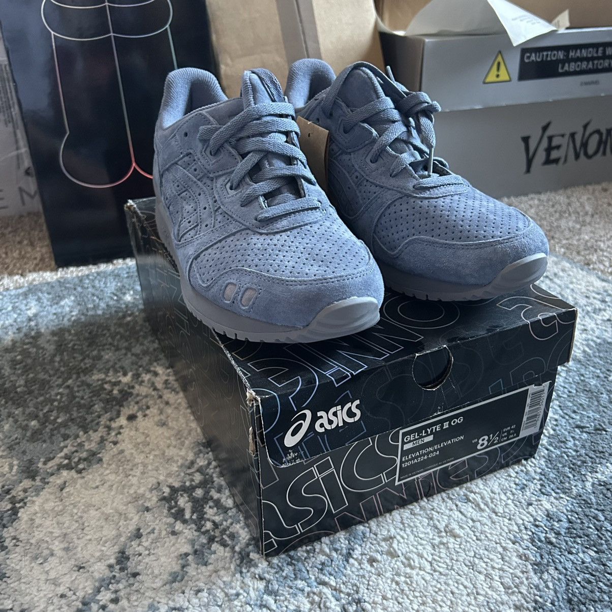 Asics × Kith 1201A224-024 2020 KXTH GEL LYTE iii “THE PALETTE” ELEVATiON Size US 8.5 / EU 41-42 - 2 Thumbnail